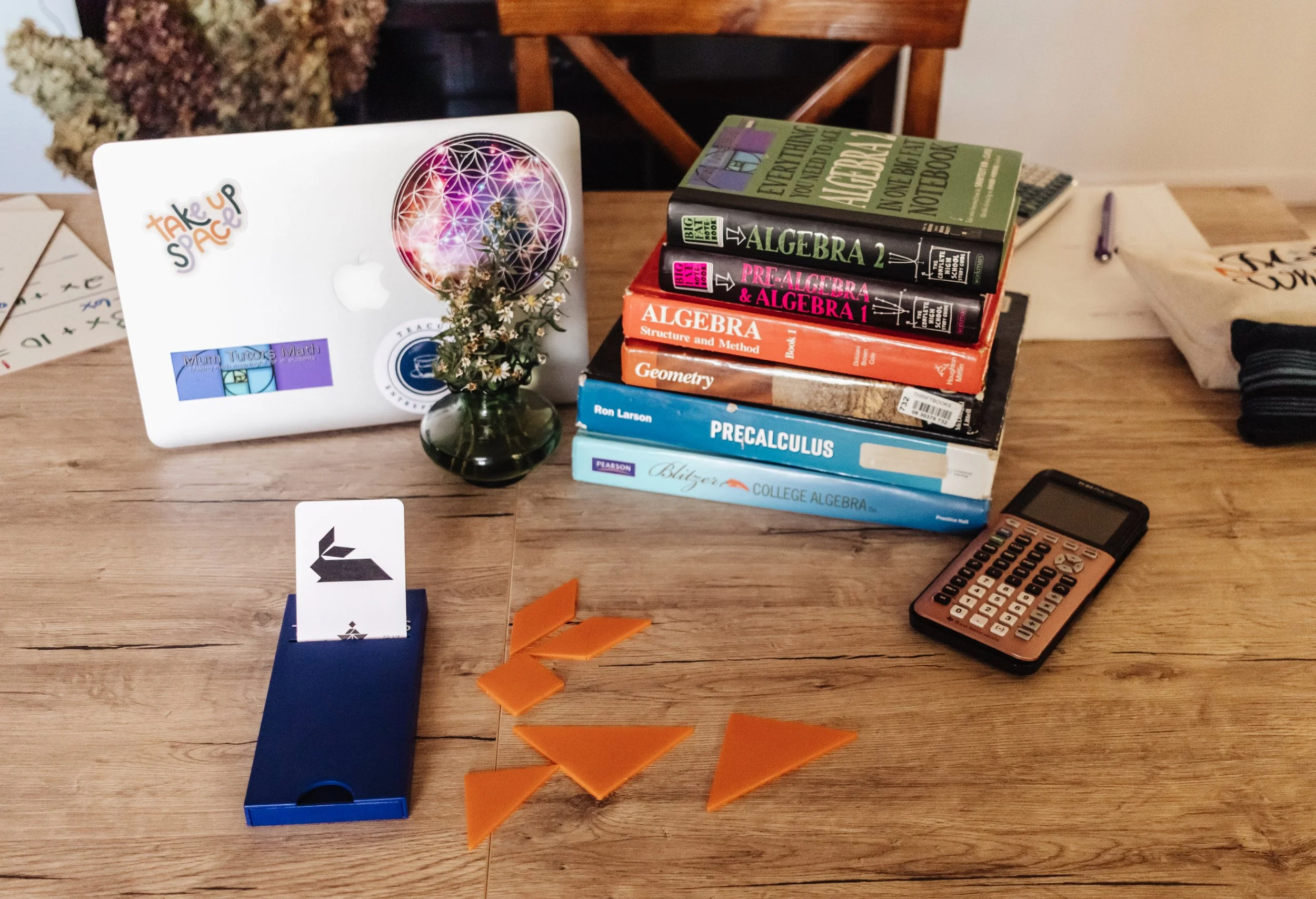 Algebra, Geometry and Pre-Calculus textbooks and tutoring resources used in Mum Tutors Math sessions for grades 6–12 and college