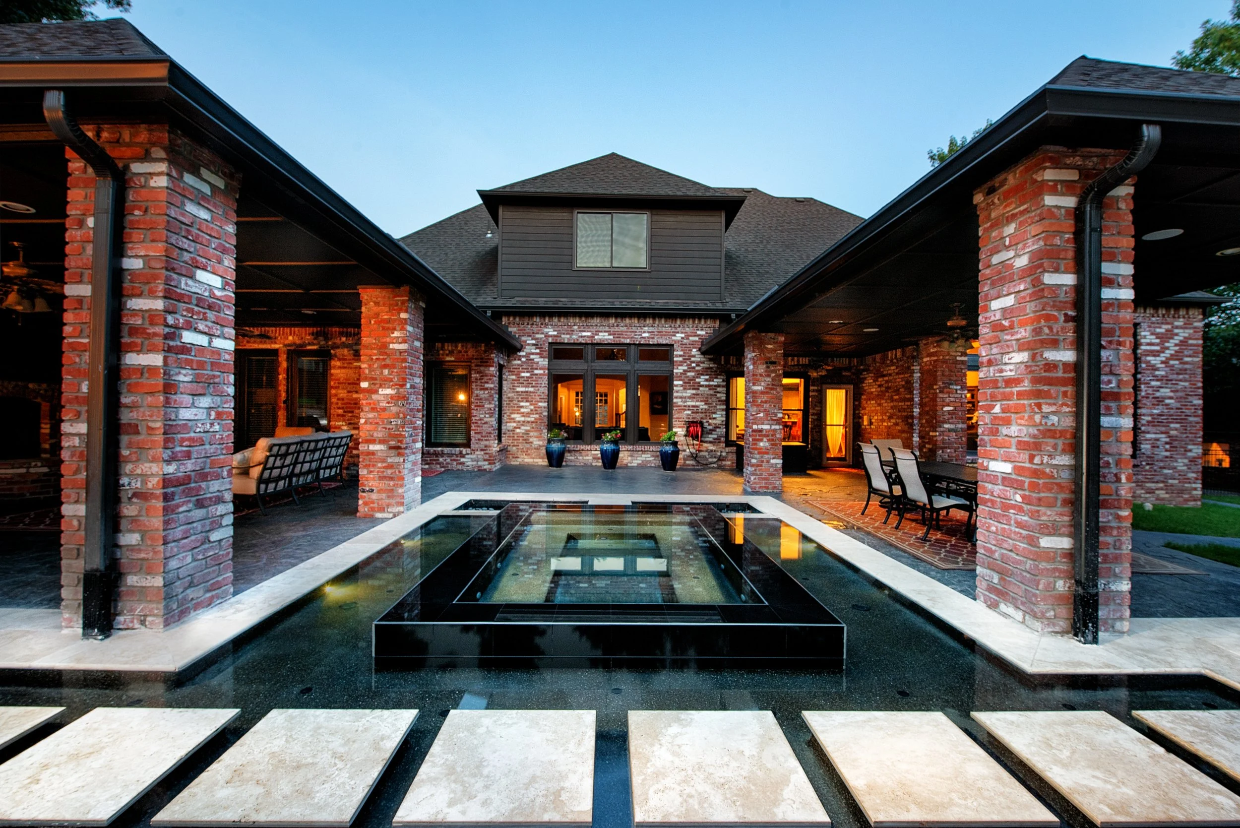 Floating Stepping Stones Vanishing Edge Spa perimeter overflow pool.jpg