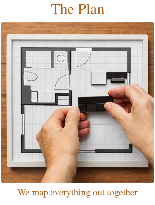Magnetic Planning Board - The Plan