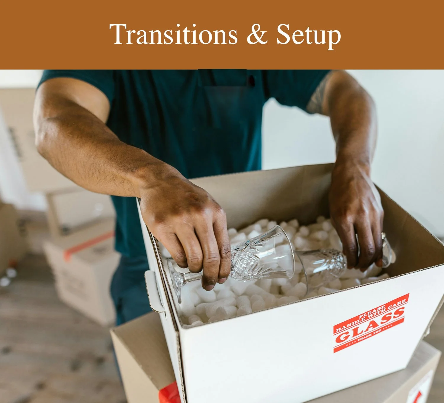Mosaic Senior Transitions - Transition and Setup