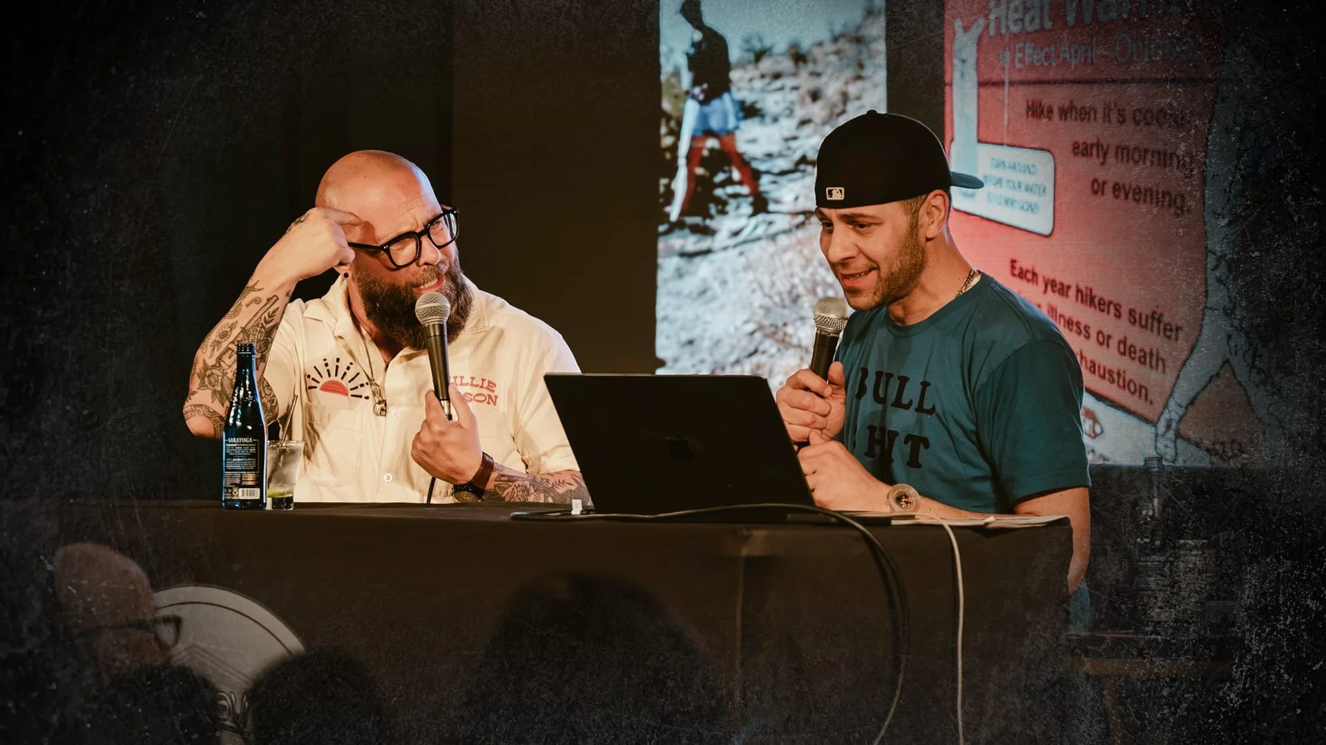 James and Jimmie at Live Show