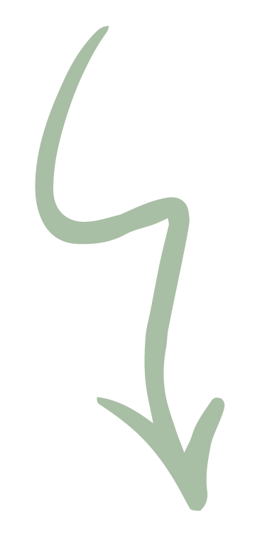 Green wavy arrow