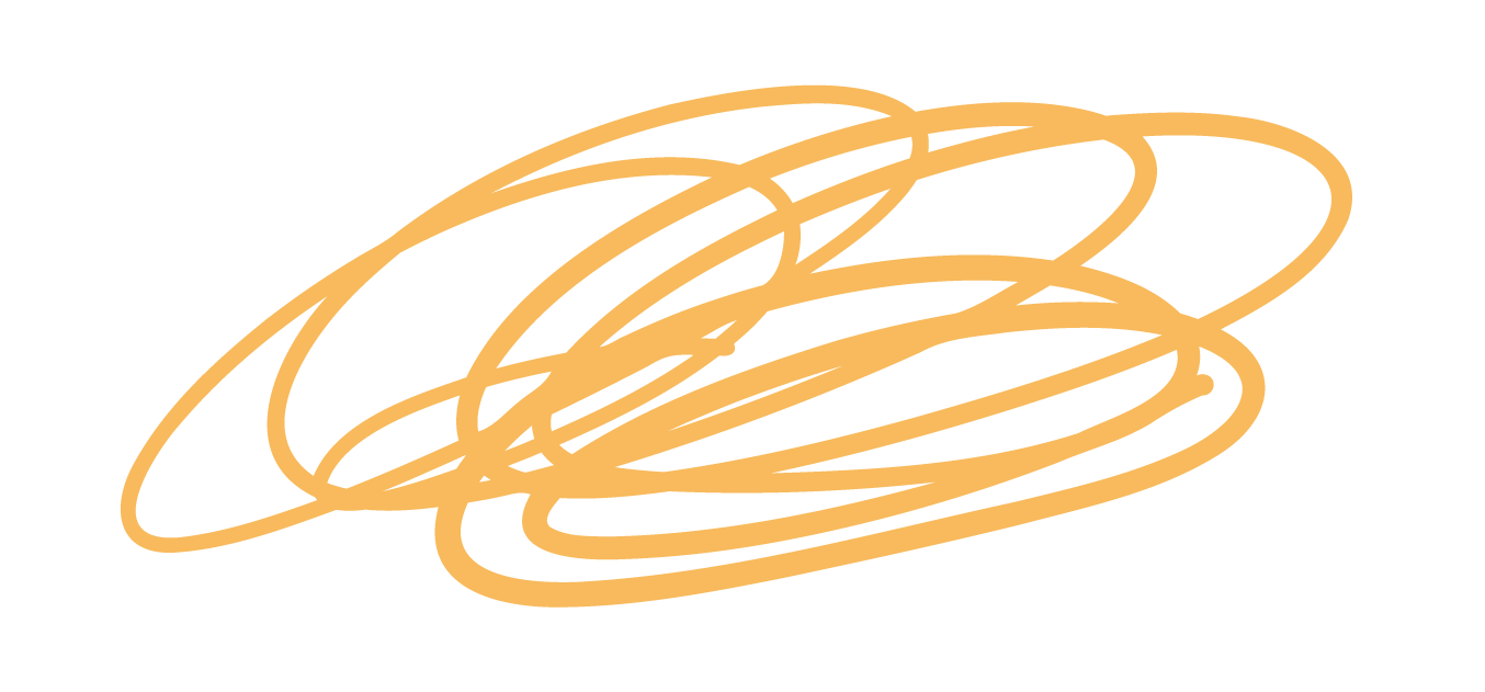 Yellow scribble