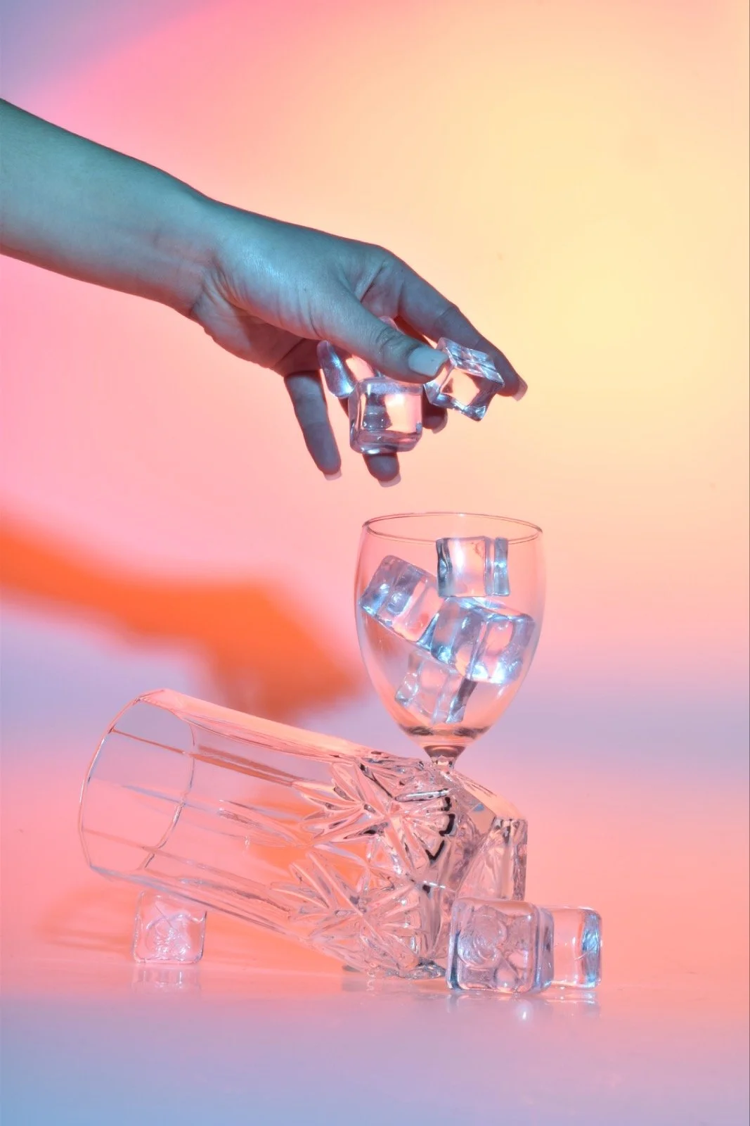 "Light, Color, and Glass" - Studio Photography