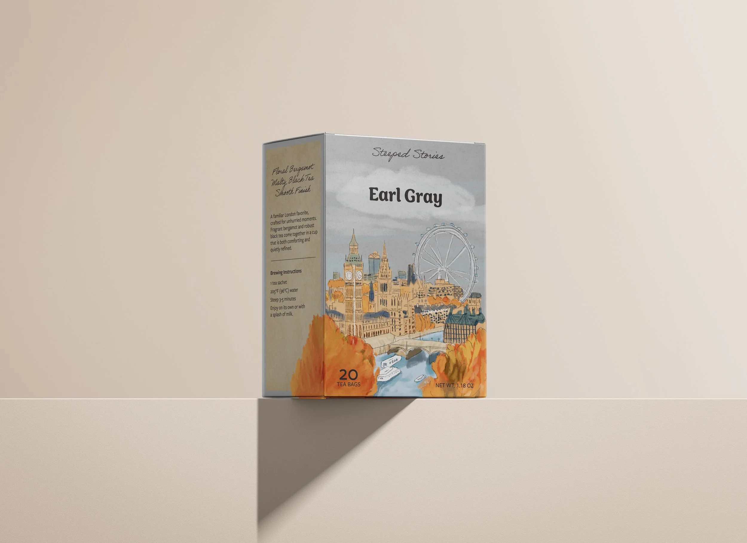 "Steeped Stories" tea brand