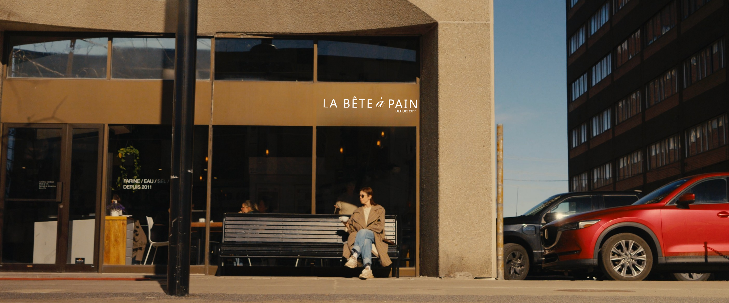 Façade de la boulangerie La Bête à Pain Chabanel