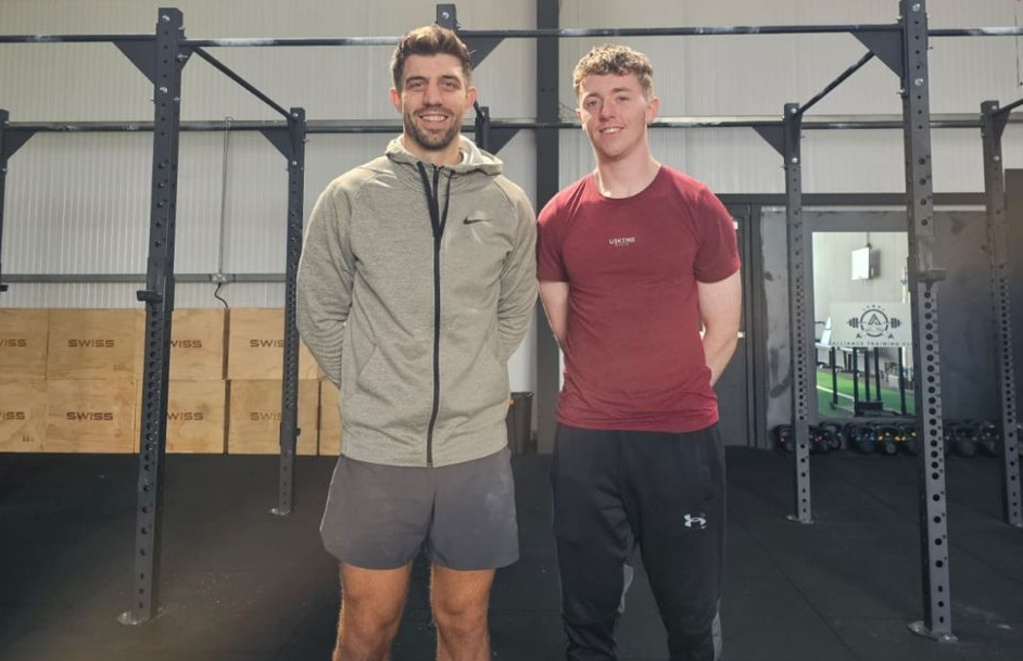 Coaches Sean McGinley and Harry Coyle at Alliance Training Club Letterkenny