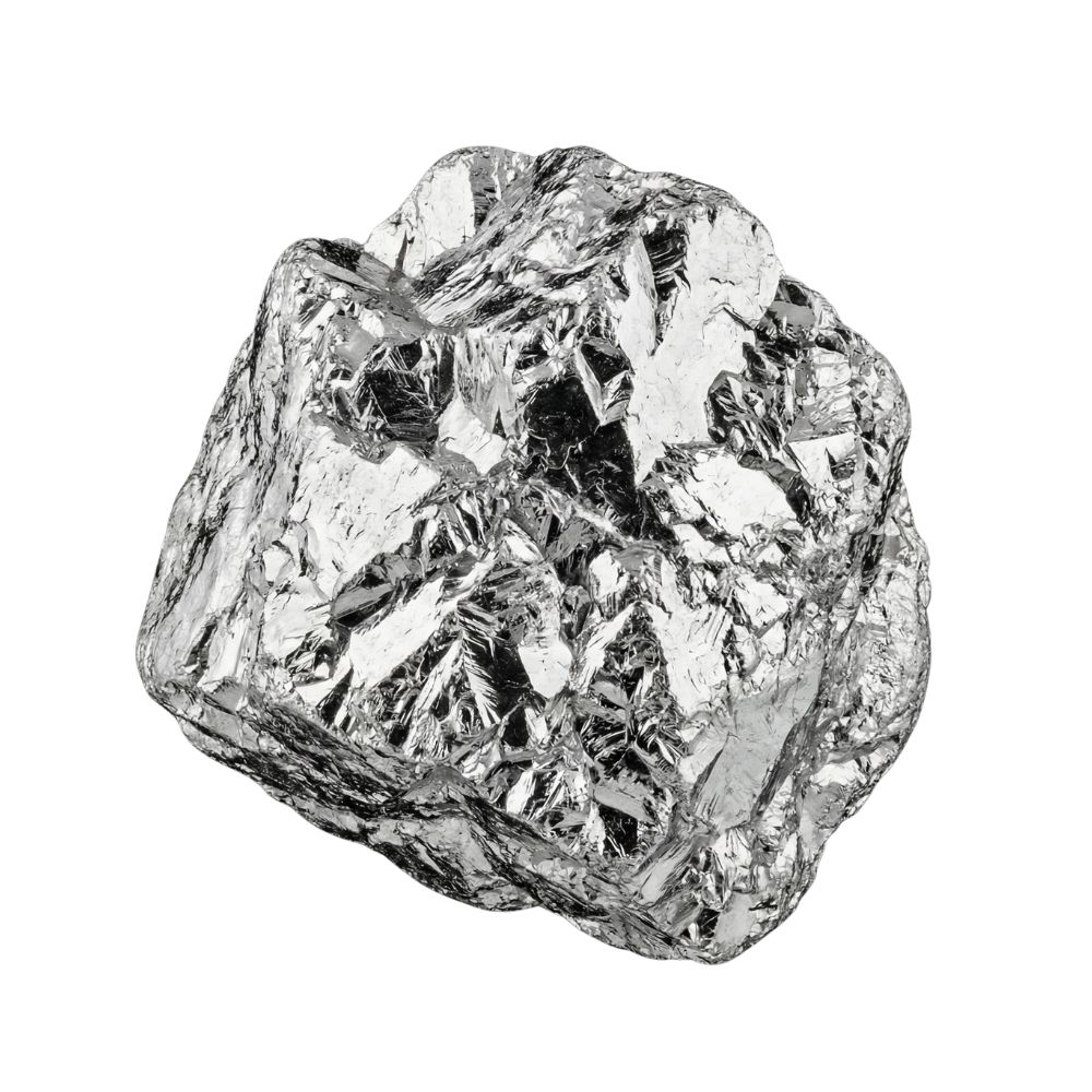 A close-up of a rough diamond against a black background.