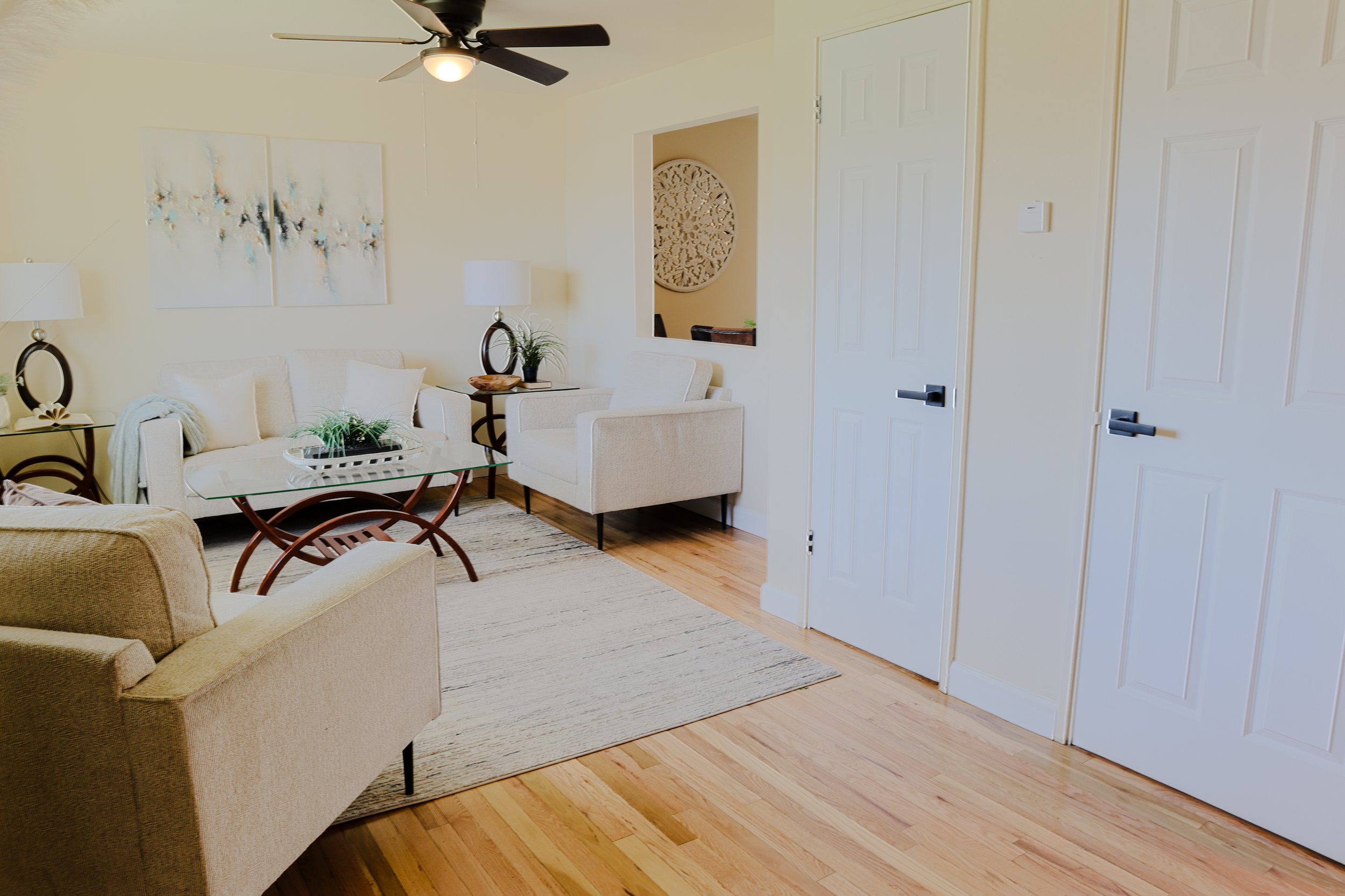 Living Room & Entry Way