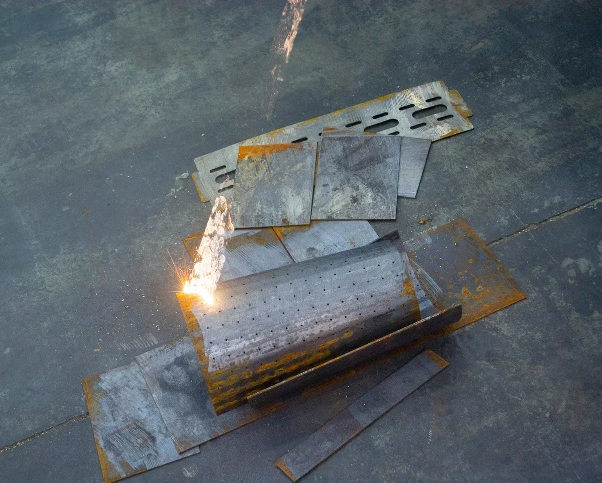 lāzera tīrīšana industriālām iekārtām un konstrukcijām darbs uz vietas objektā