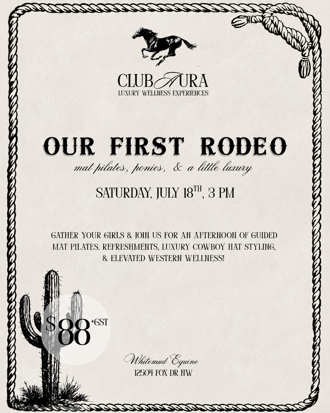 First Rodeo
