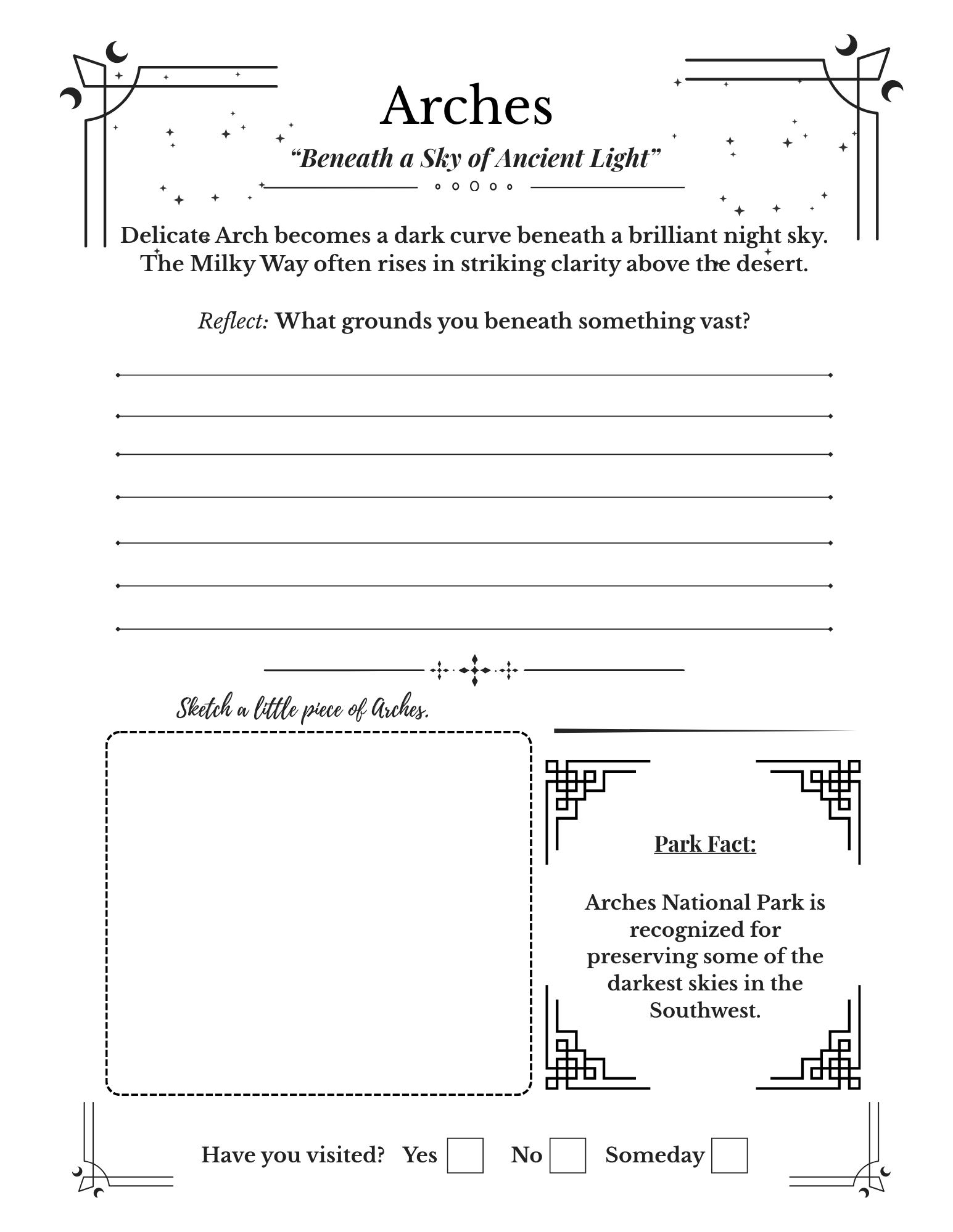 Arches at night journal page.png