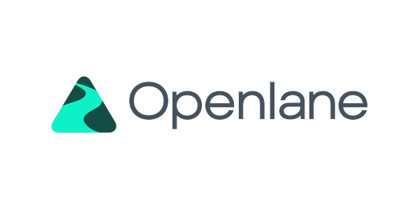 Openlane logo with a stylized teal and green triangular icon and the word 'Openlane' on a black background.