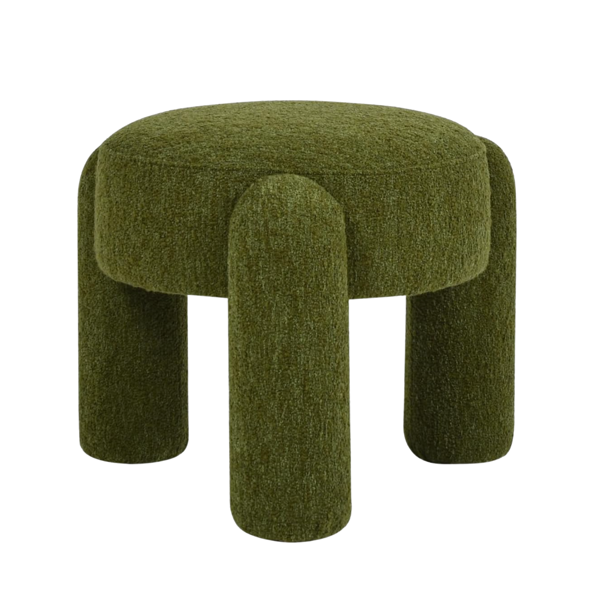Boucle Ottoman - Moss Green