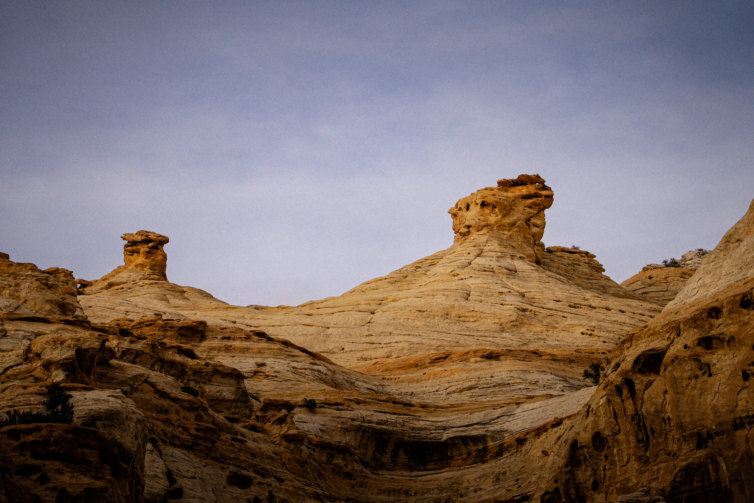 sandstone cliff formations