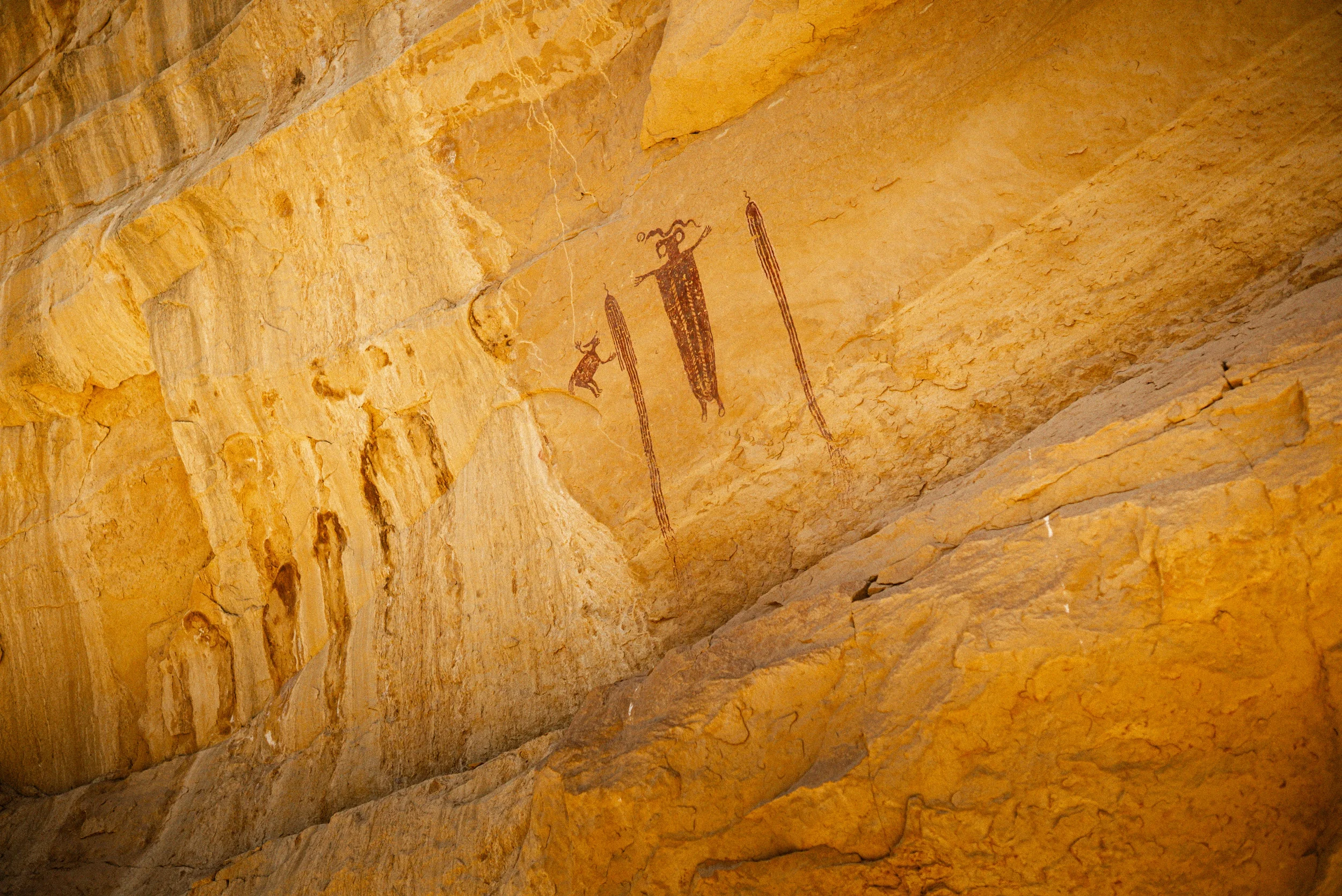 head of sinbad pictograph