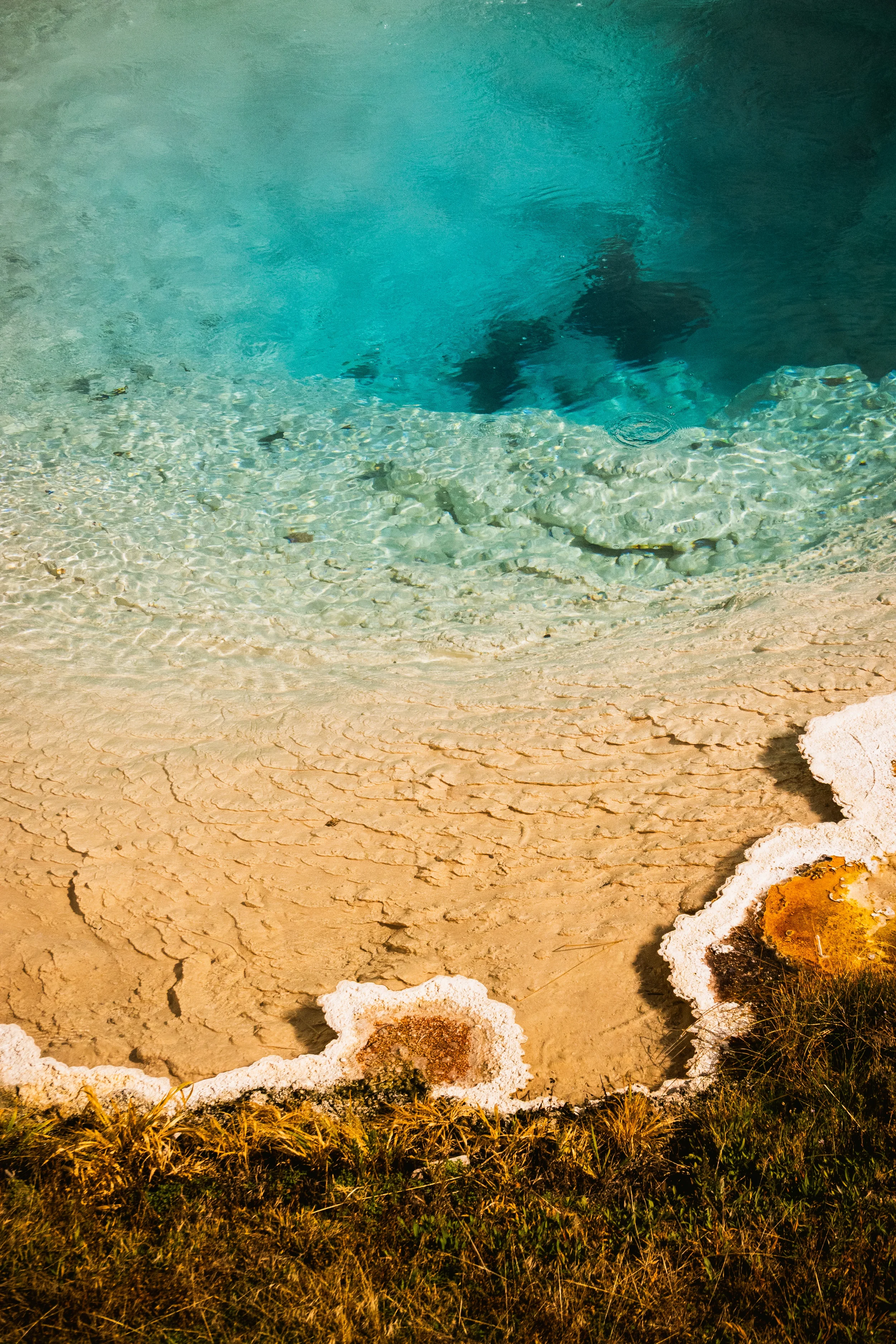 colors in a geyser