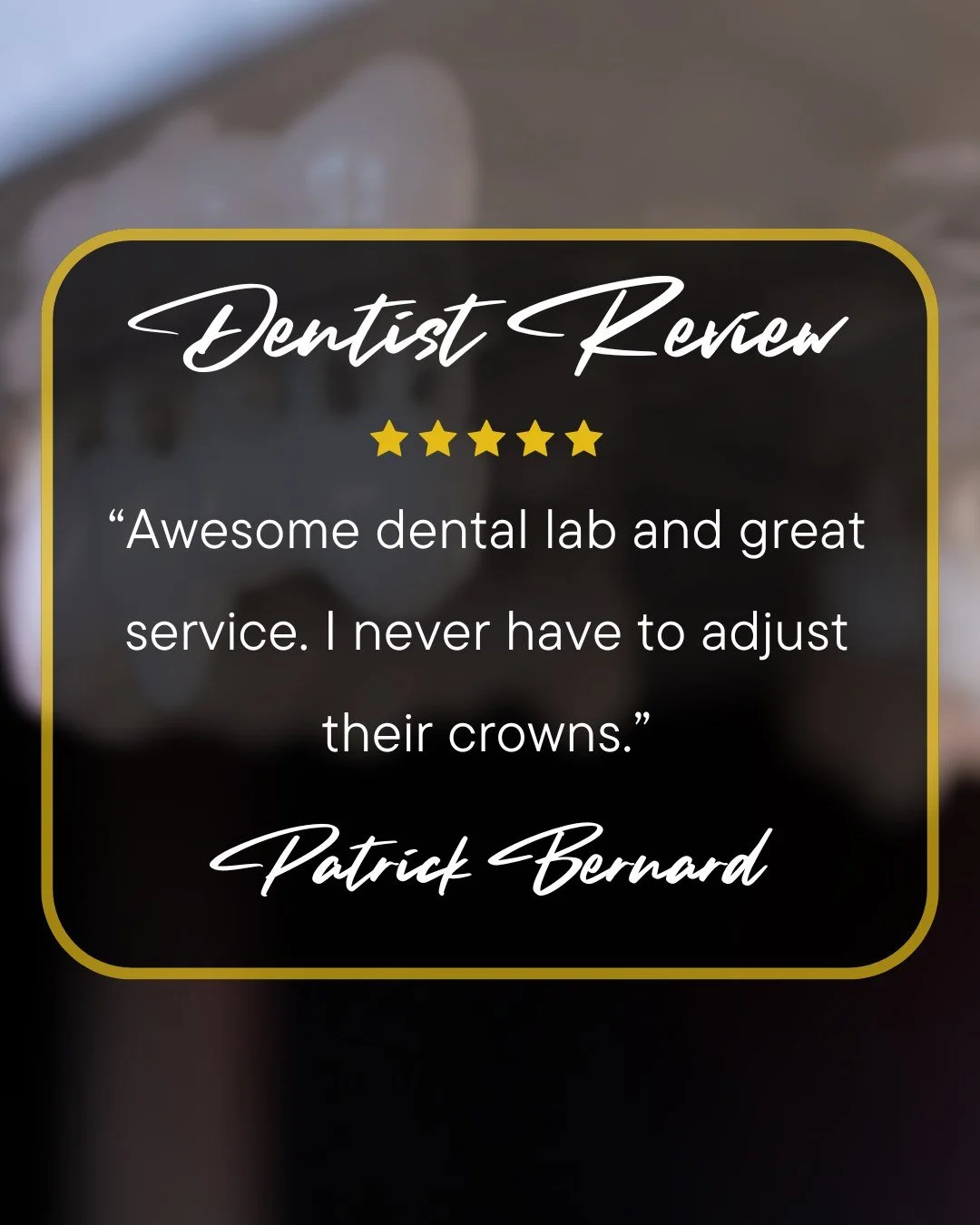 &ldquo;Awesome dental lab and great service. I never have to adjust their crowns.&rdquo; ⭐⭐⭐⭐⭐

At LA Dental Implant Lab, precision manufacturing and quality control are built into every restoration we produce. Our goal is to help clinicians reduce c