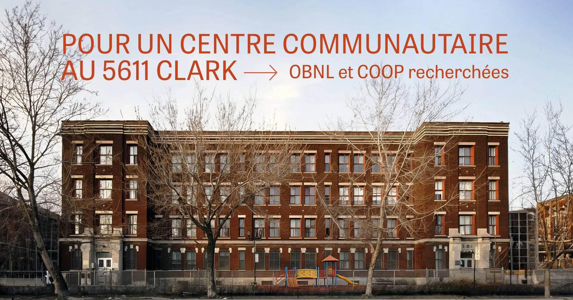 Séance d’information | Pour un centre communautaire au 5611 Clark