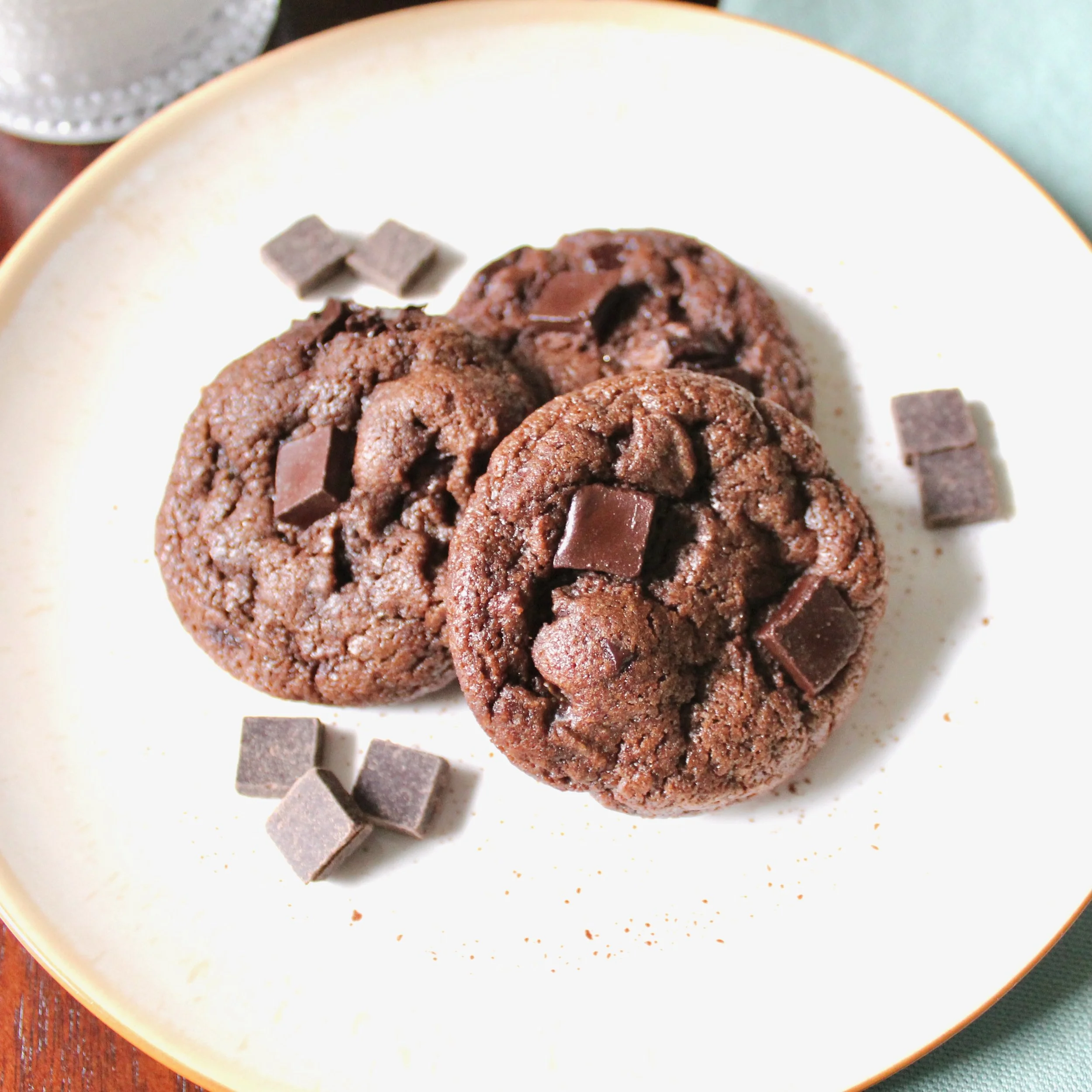Double Chocolate Chip Cookies