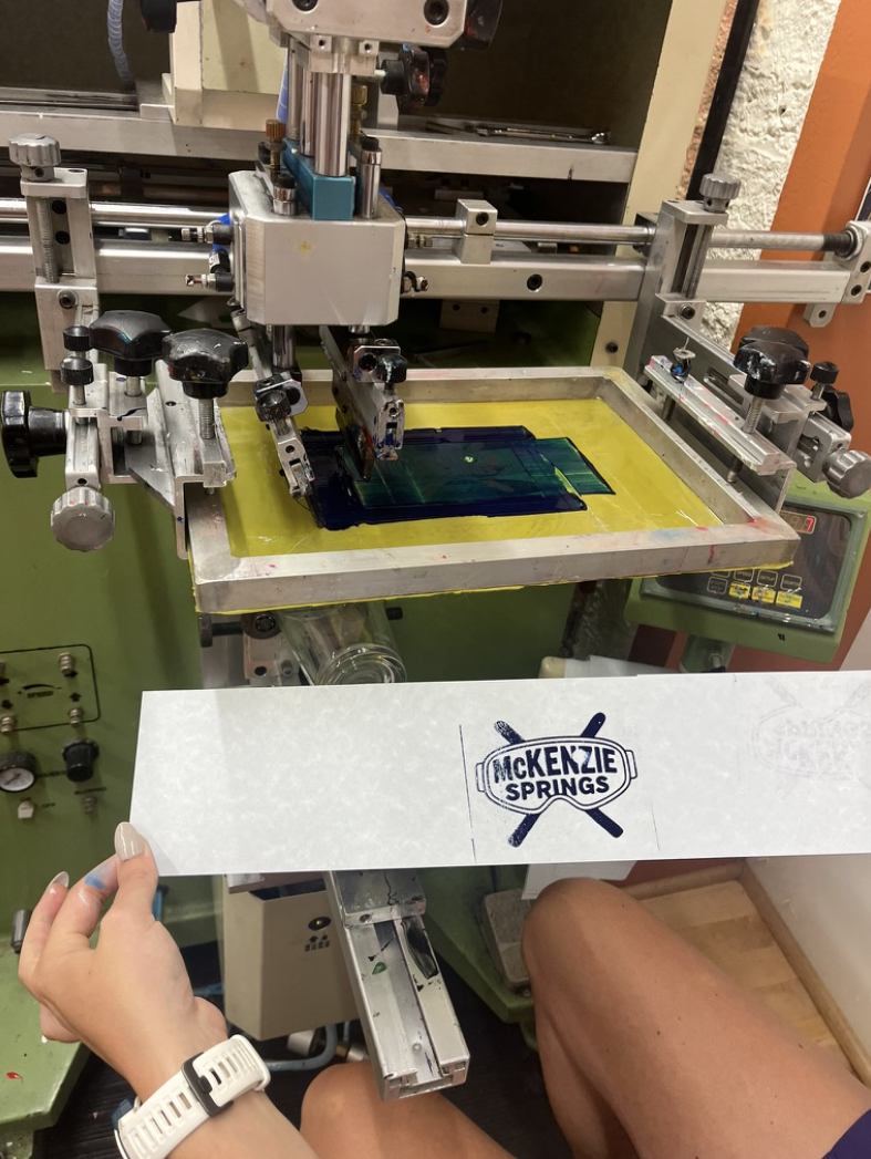 Cylinder Screen Printing 