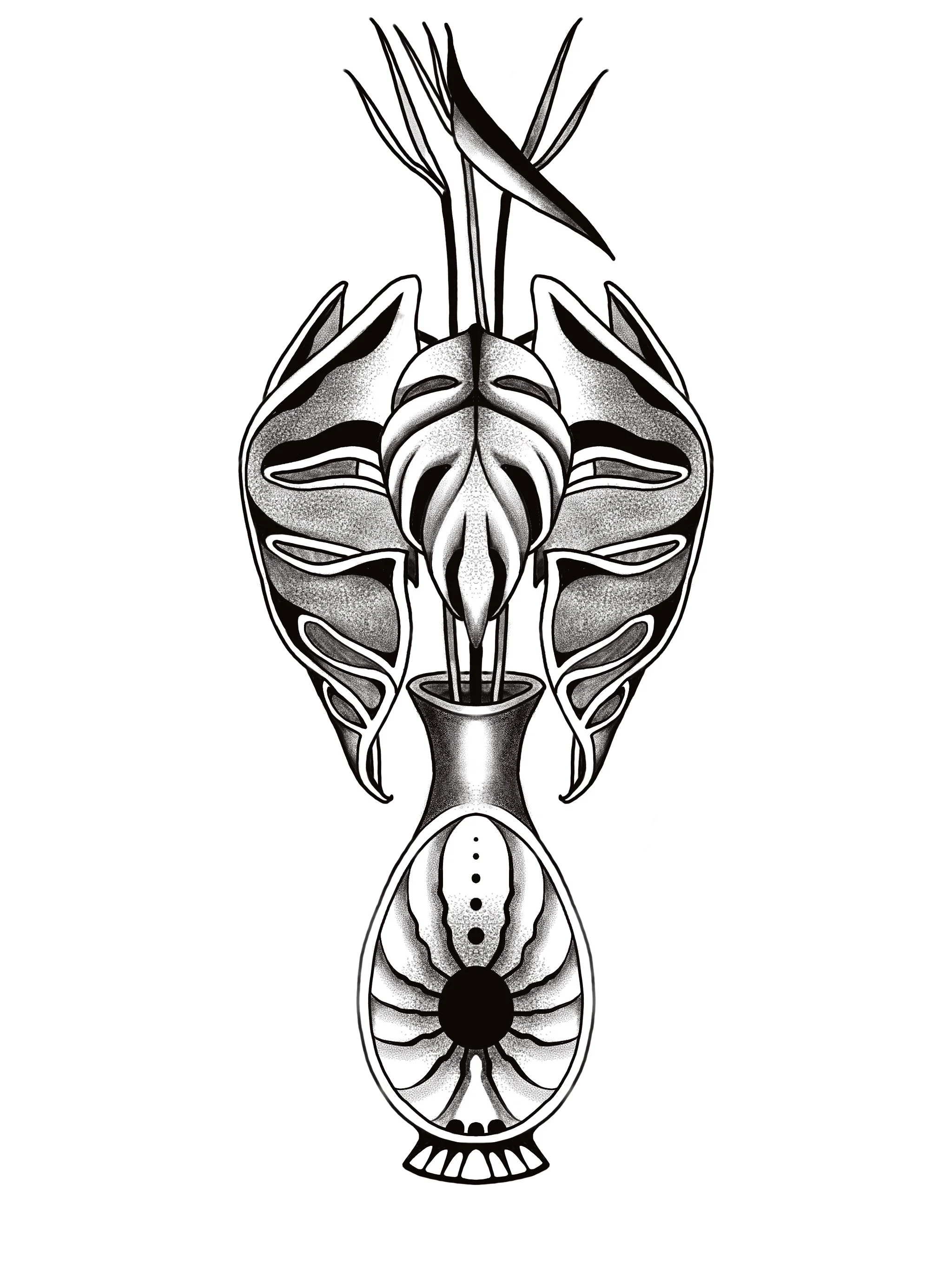 Tropical Vase