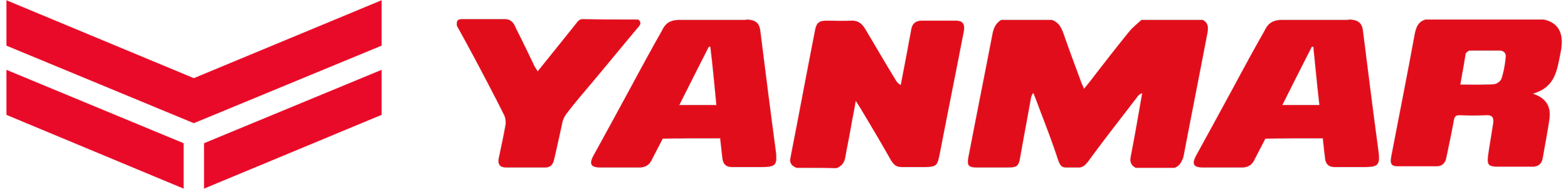 Yanmar logo in red and black.