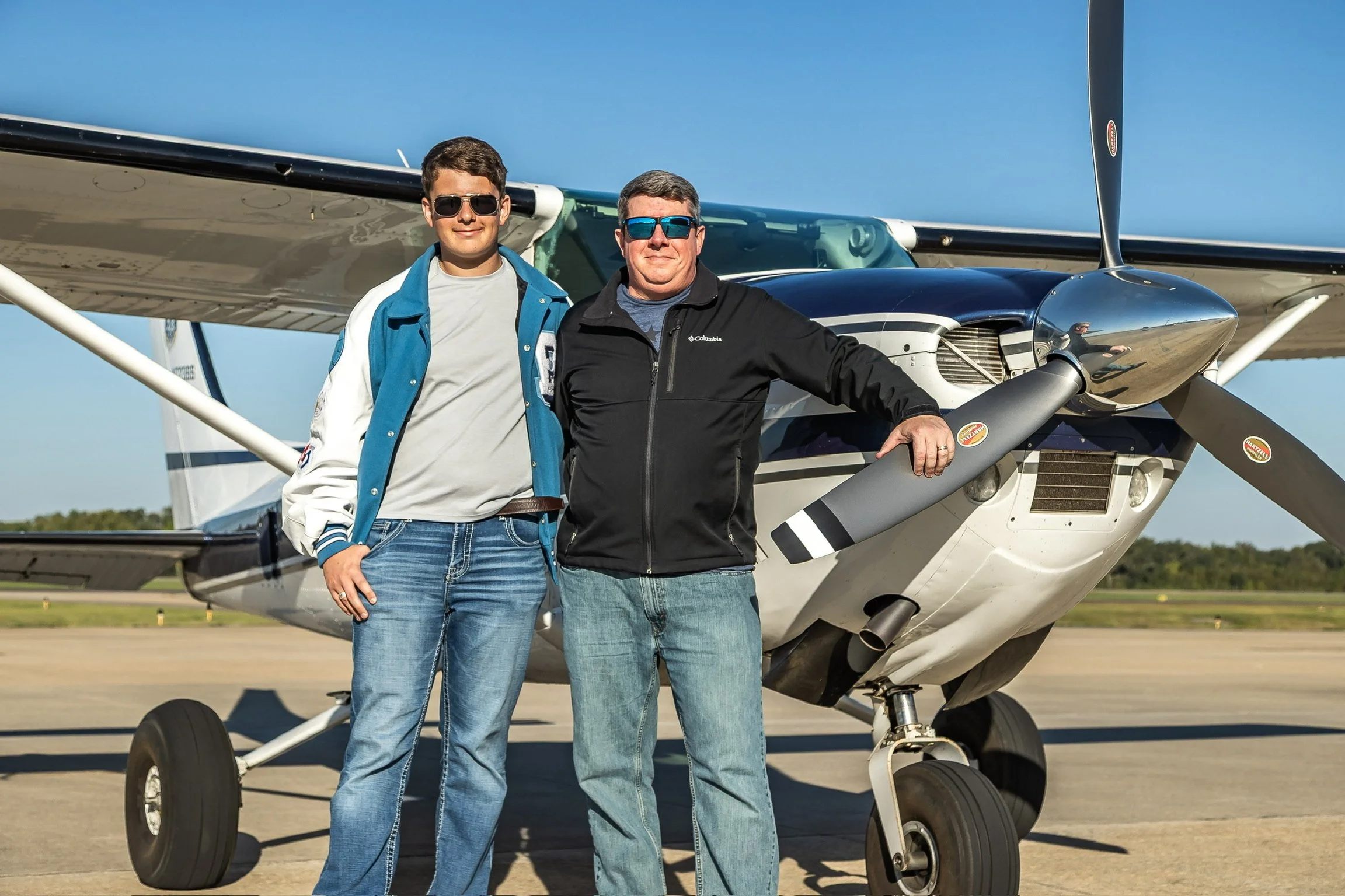 Jason and Aiden with N723SS