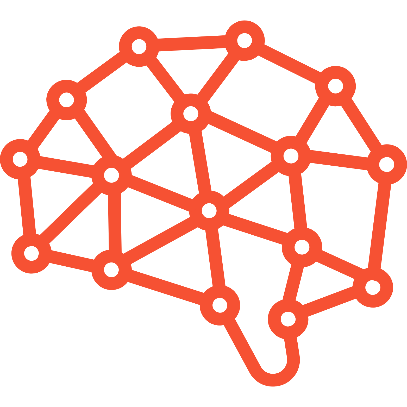 Illustration of a stylized map of Australia with interconnected nodes and lines, representing network or connectivity.