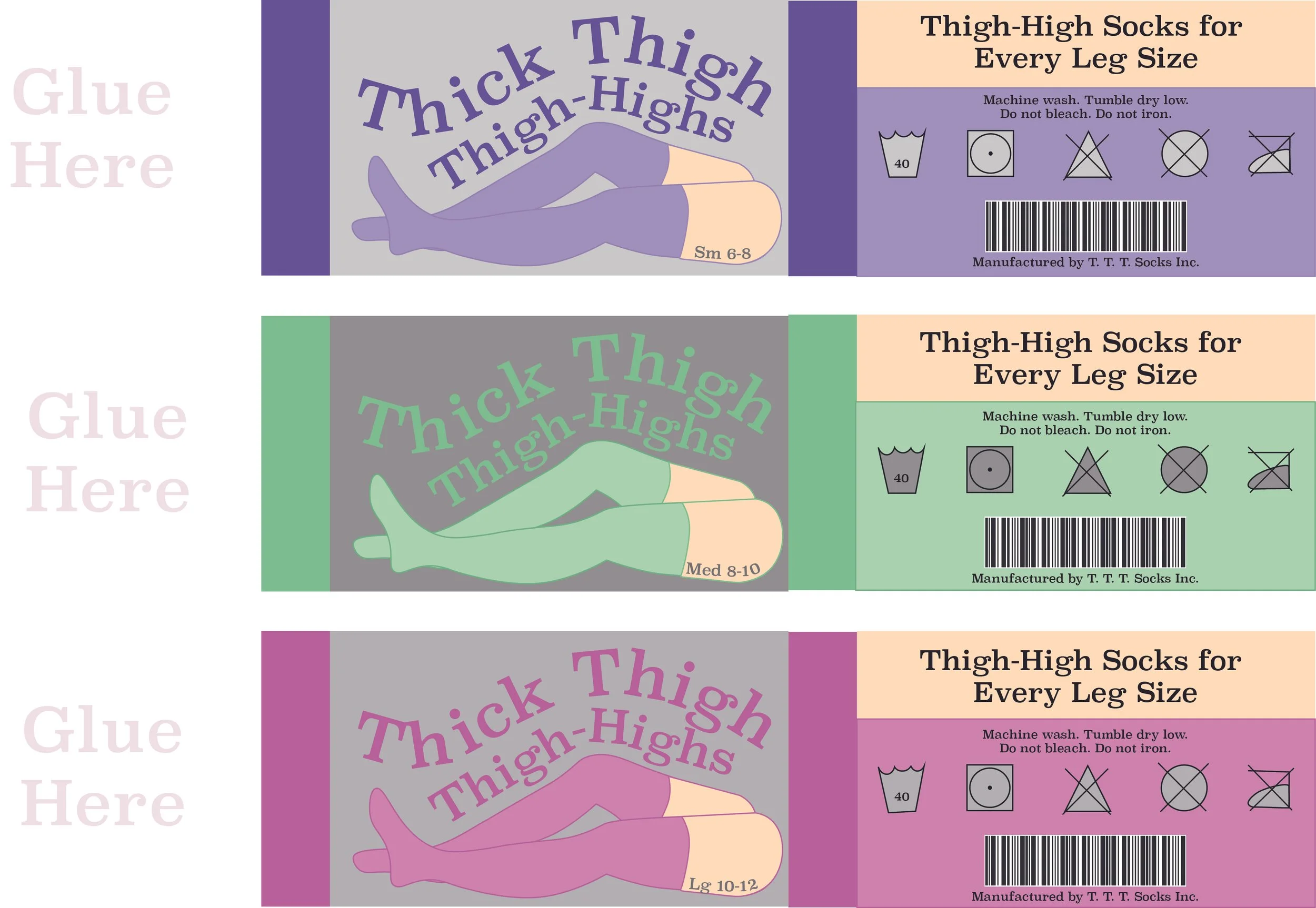 sock packaging final layout