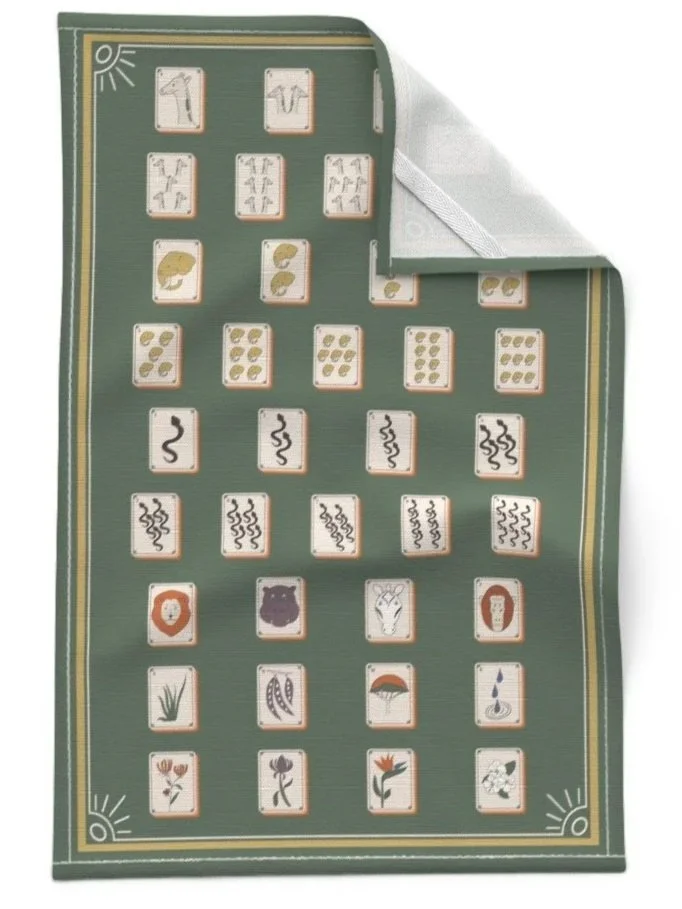 Savanna Winds Tea Towel