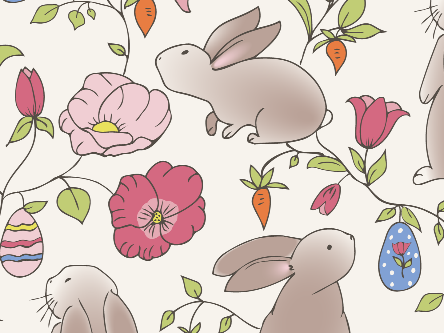 Bunnies In Bloom