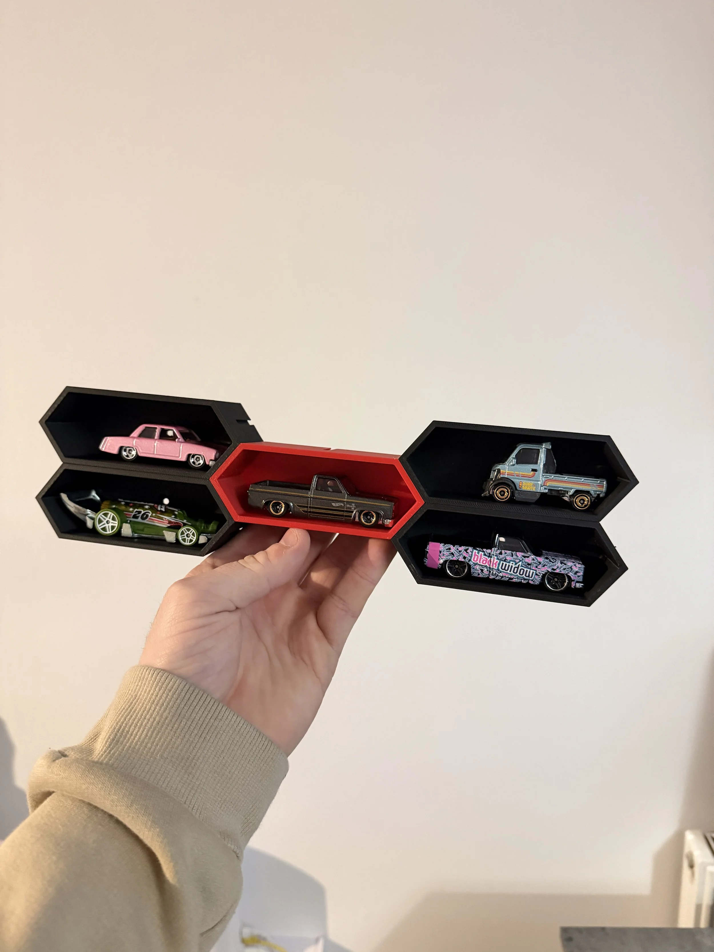 Hotwheels Display - Per Hex