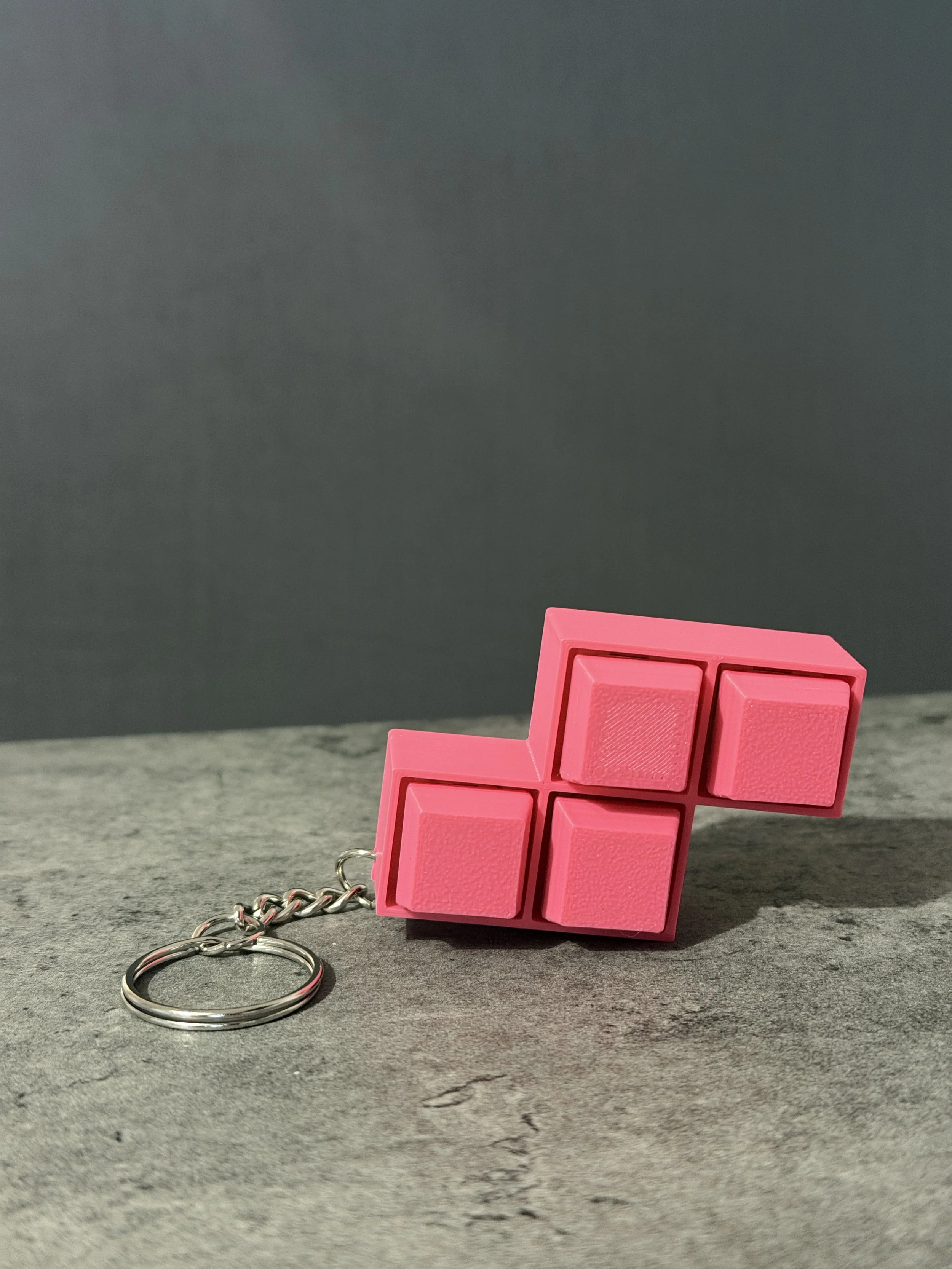 Pink 'S' Keyboard Clicker