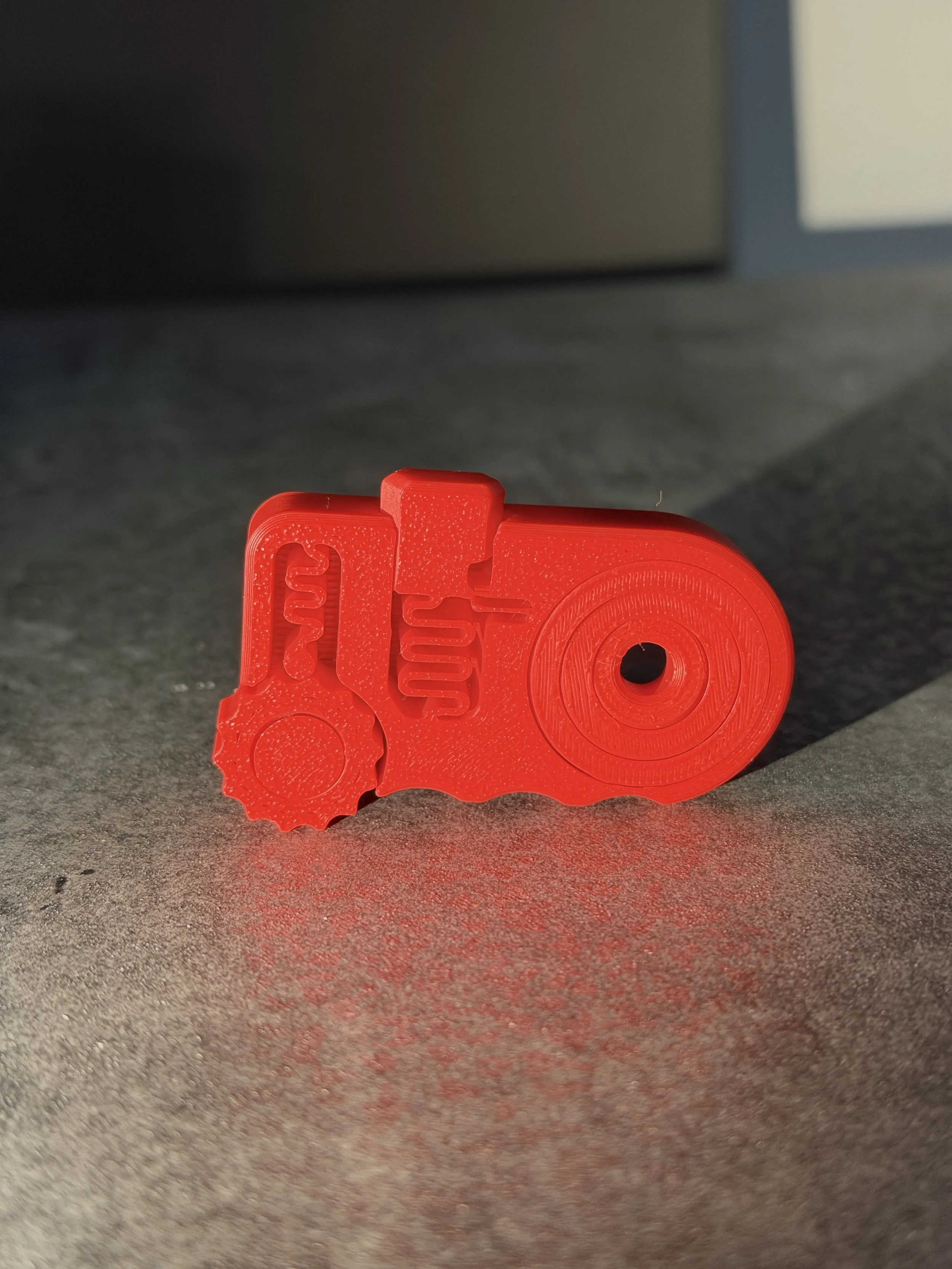 Red Fidget Spinner/Clicker