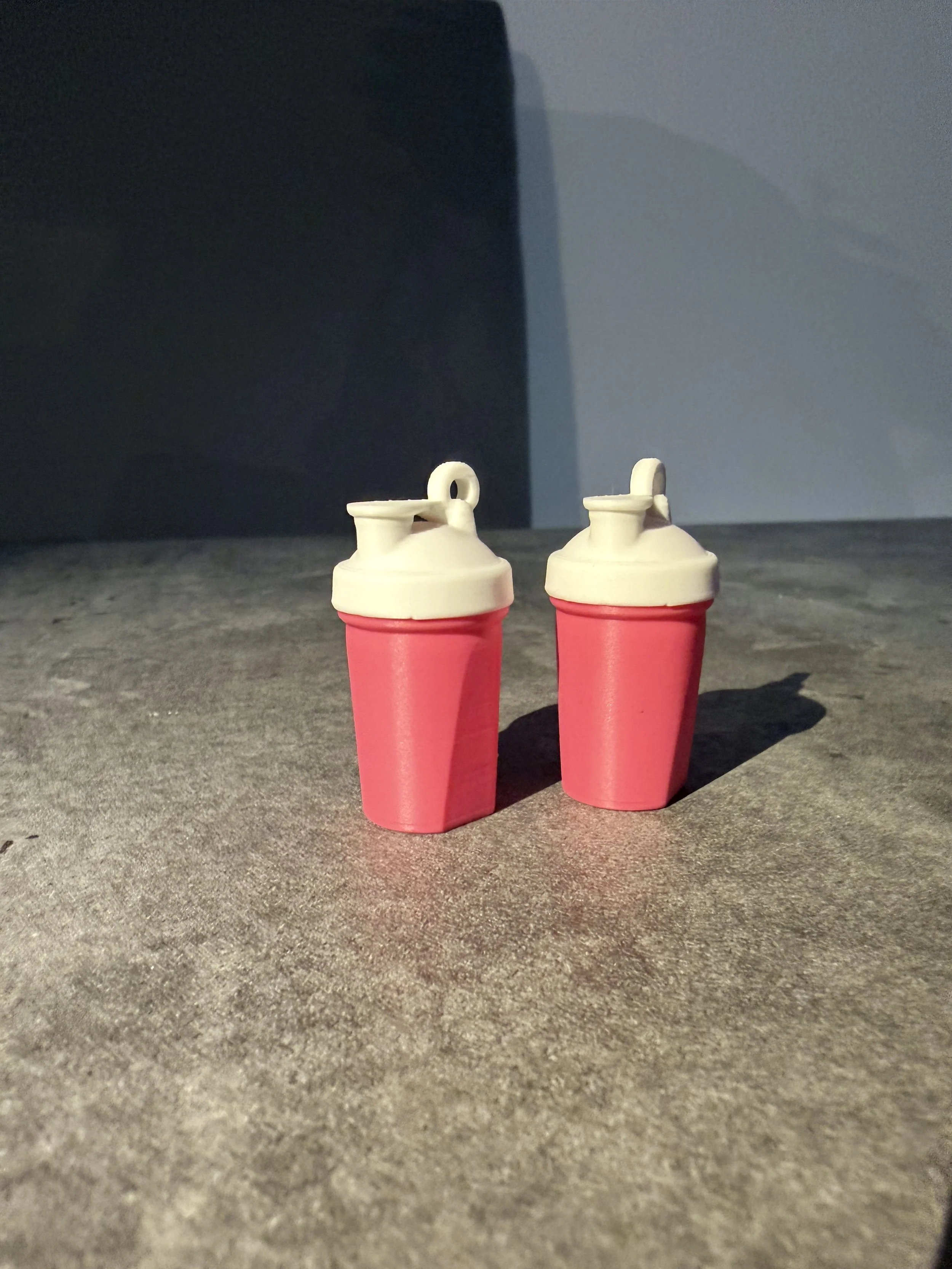 Mini Protein Shaker - Pink/White