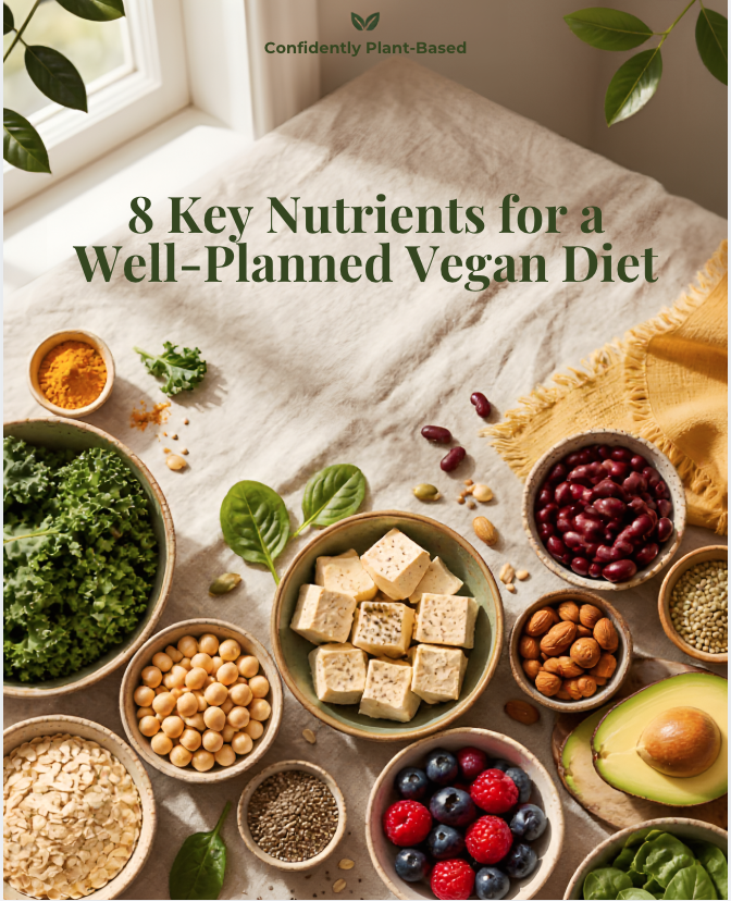 8 Key Nutrients for a Well-Planned Vegan Diet