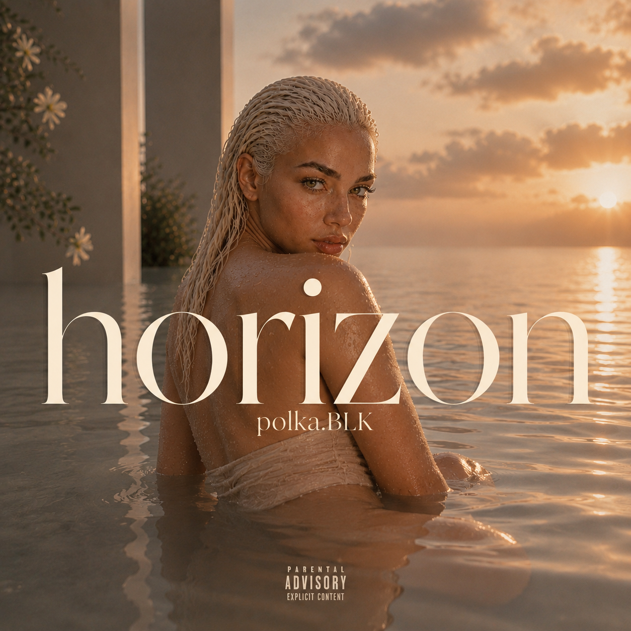 Alternate Horizon release artwork — Polka.BLK single visual