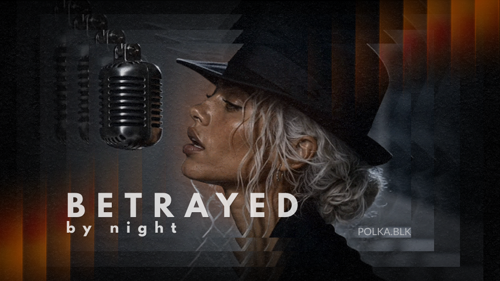 Betrayed by Night release moodboard — visual identity development for Polka.BLK