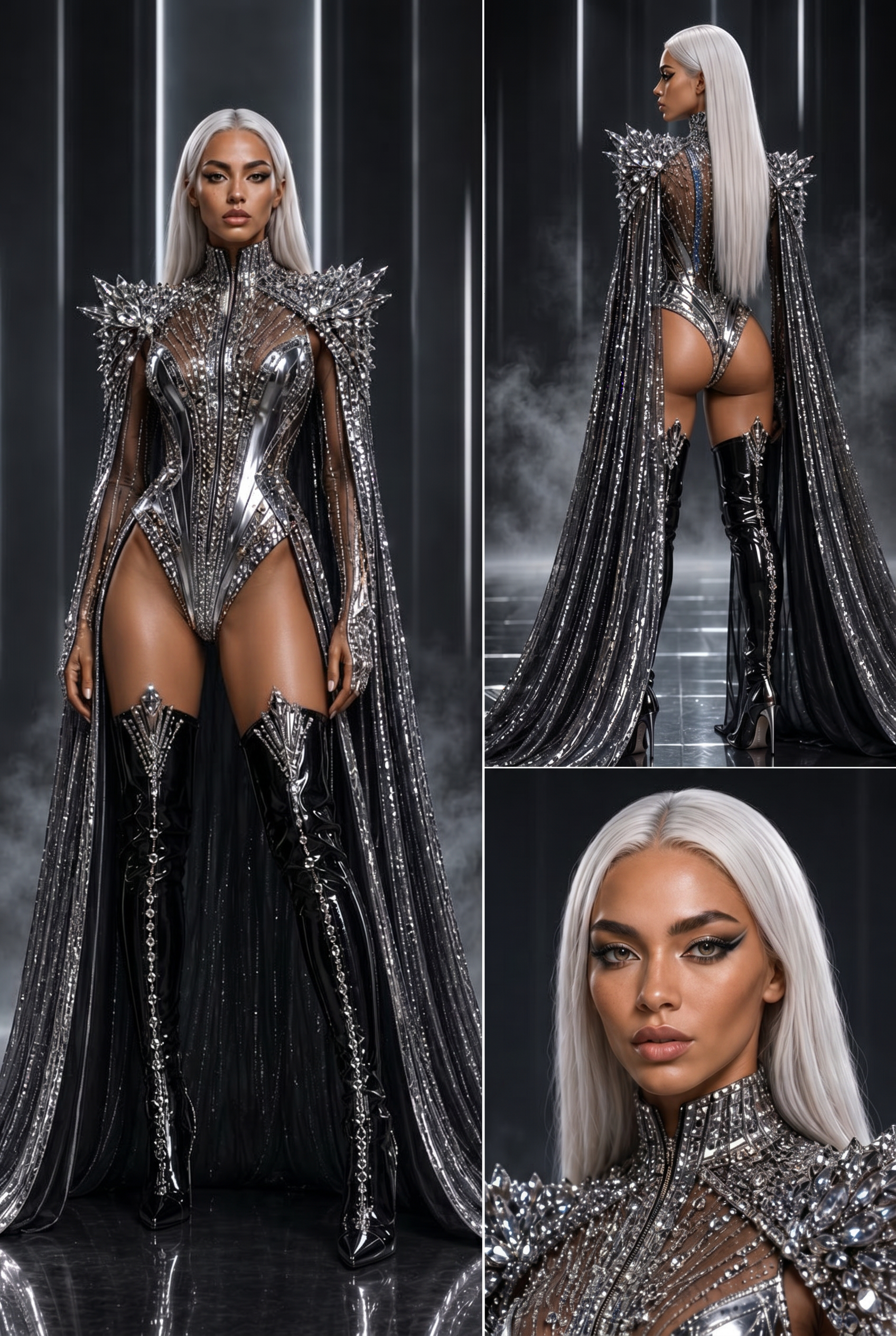 Scene three costume design — Switch It Up AI pop video