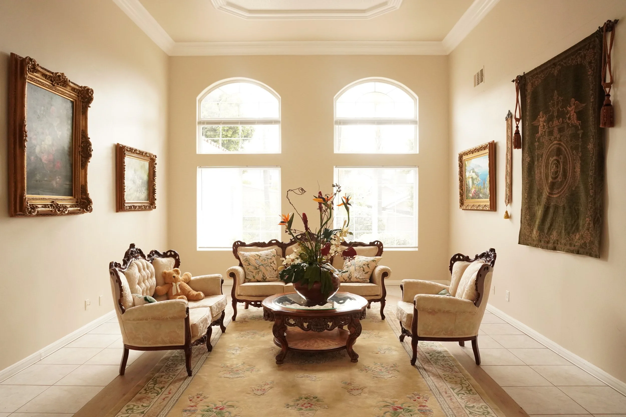 RCFE family room vista ca
