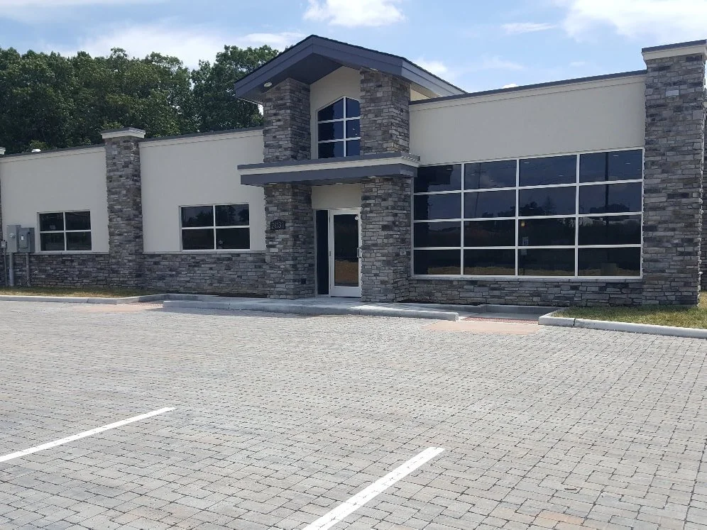 Class A glazier commercial project by LCC Enterprises in Virginia