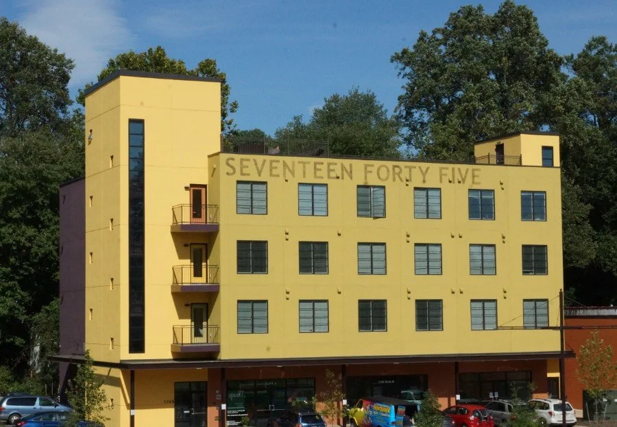 Commercial glass doors and windows installed by LCC Enterprises in Harrisonburg VA