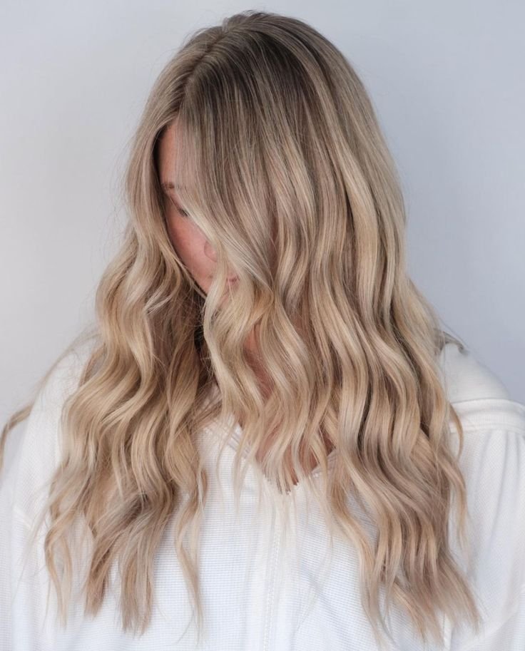 soft lived in blonde balayage in exton pa salon