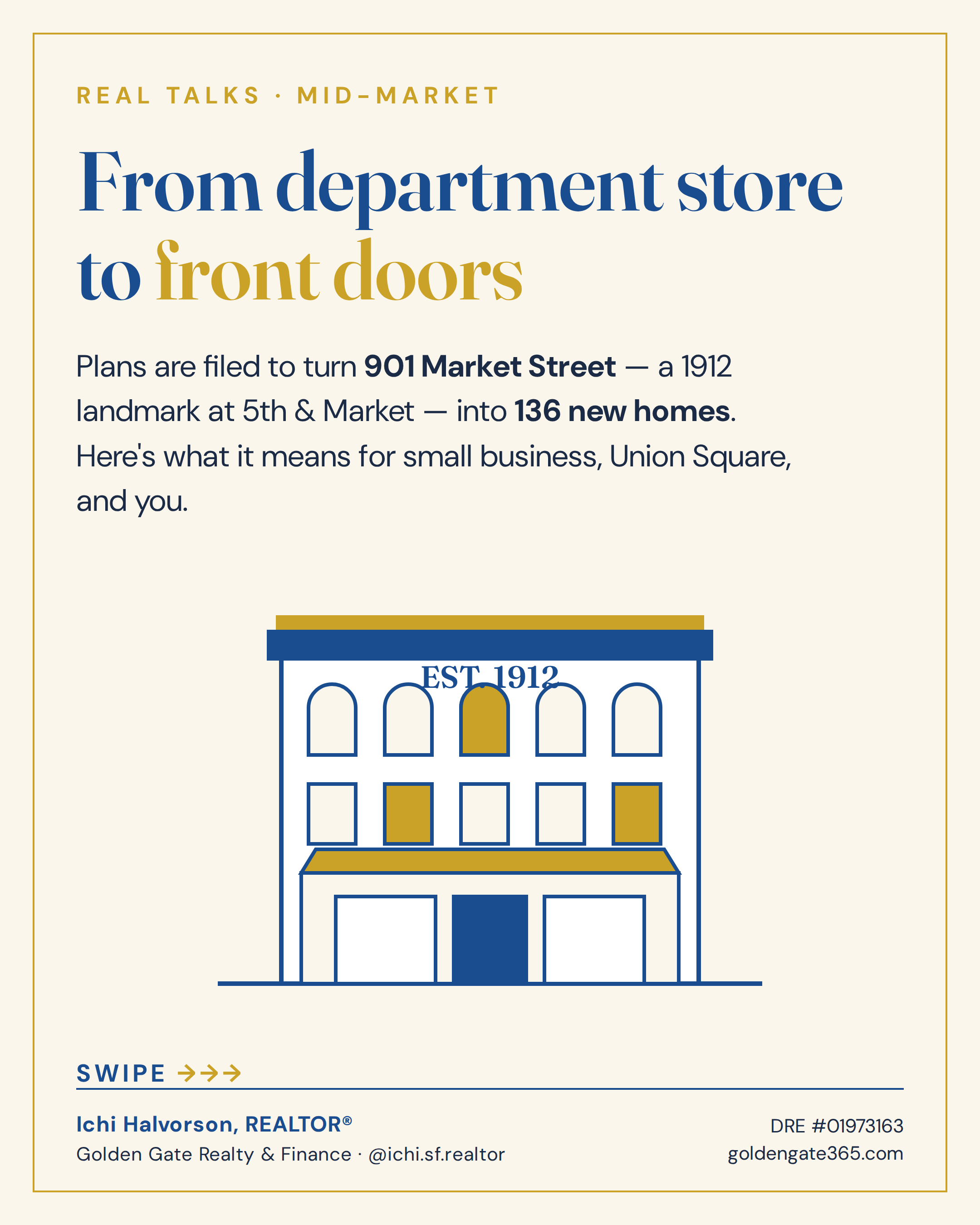 # From Department Store to Front Doors: What the 901 Market Conversion Means for Small Business and Union Square