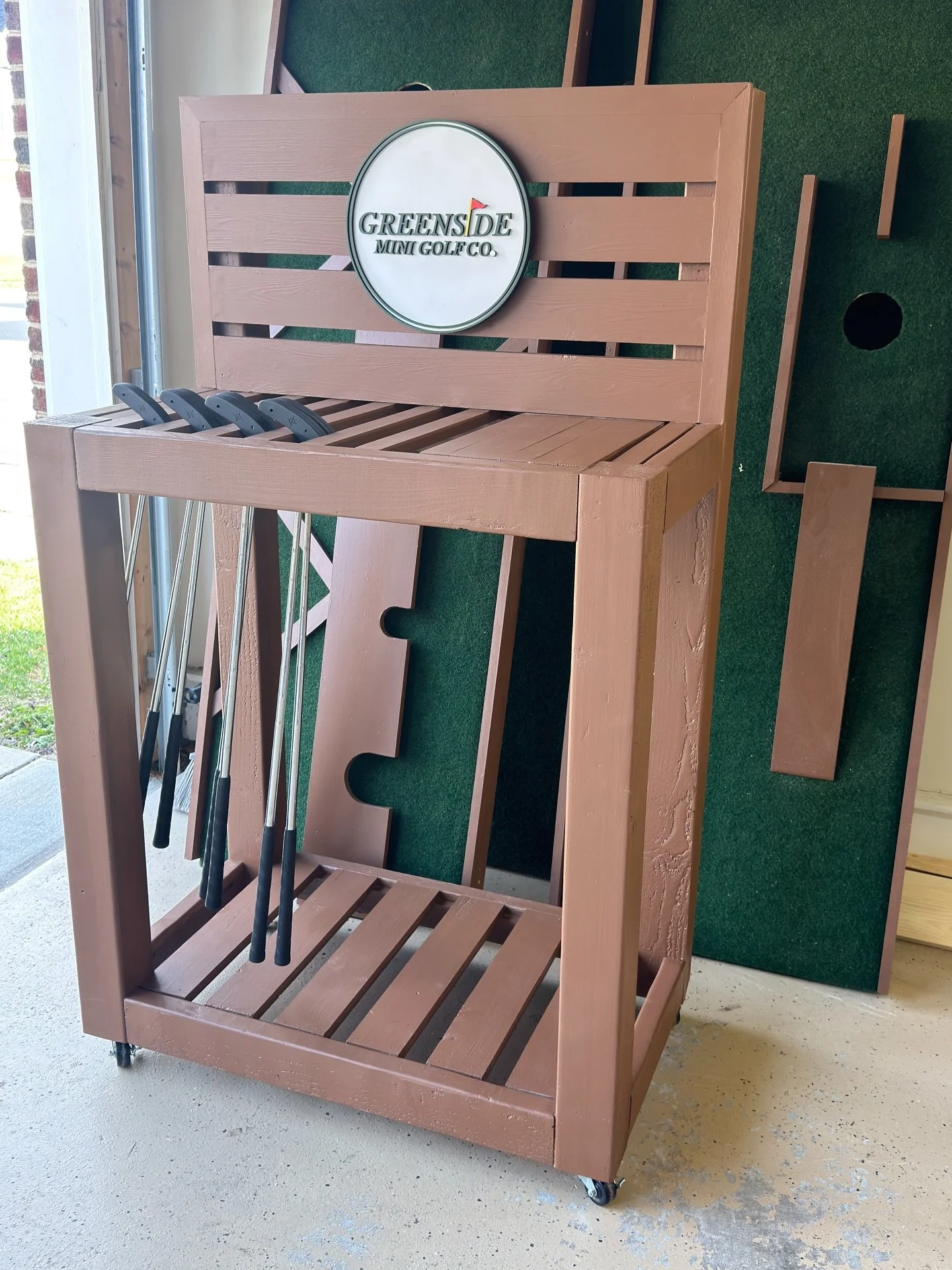 Spring &amp; summer are almost here ☀️⛳️

Our mobile mini golf course is ready to roll with a new equipment cart for smoother setup and stress-free fun.

Who&rsquo;s ready to tee off?