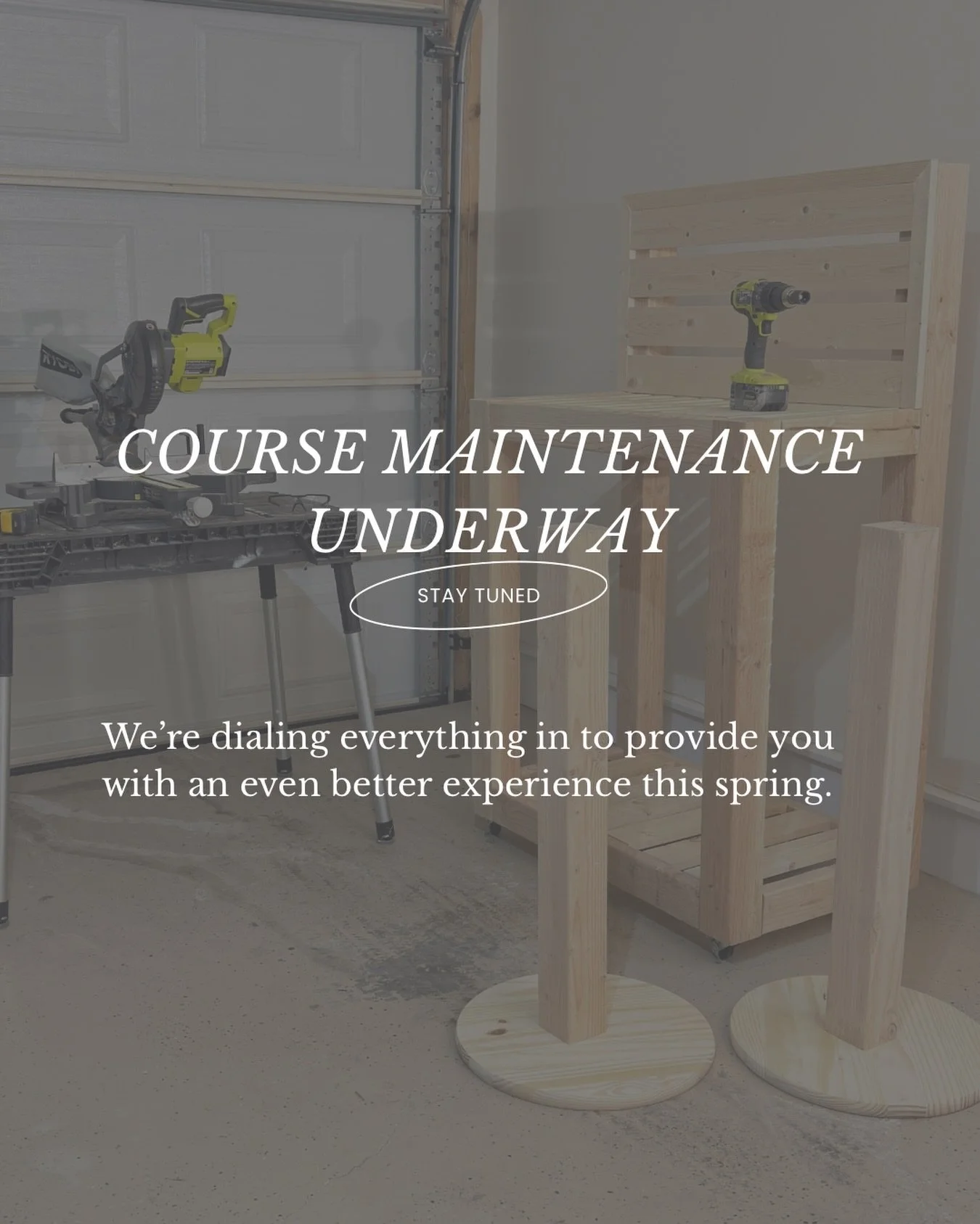 We&rsquo;re gearing up for spring! 🌸⛳ Spring events are booking now. Reserve your mini golf course today!