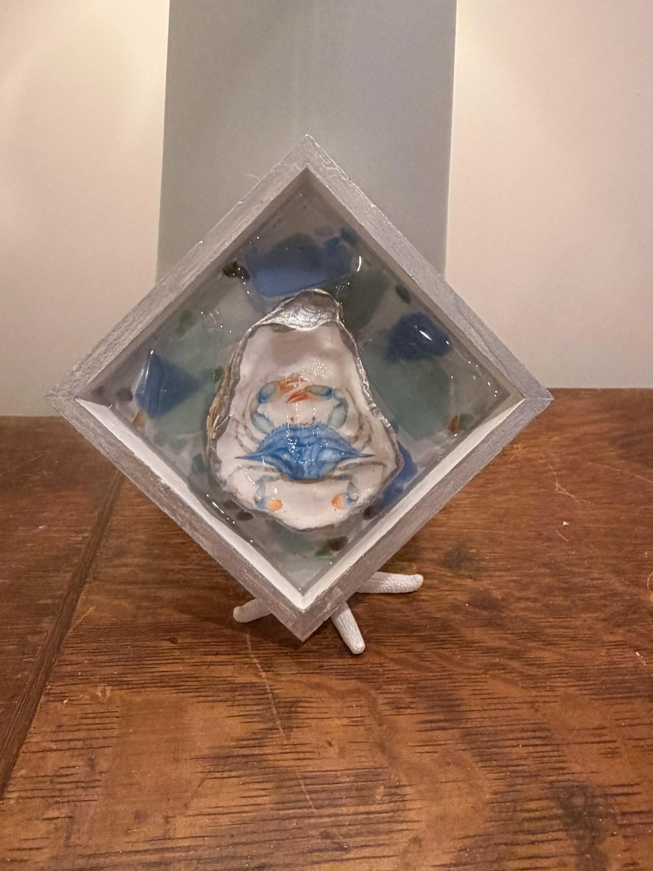 Elegant Coastal Oyster Shell Decor