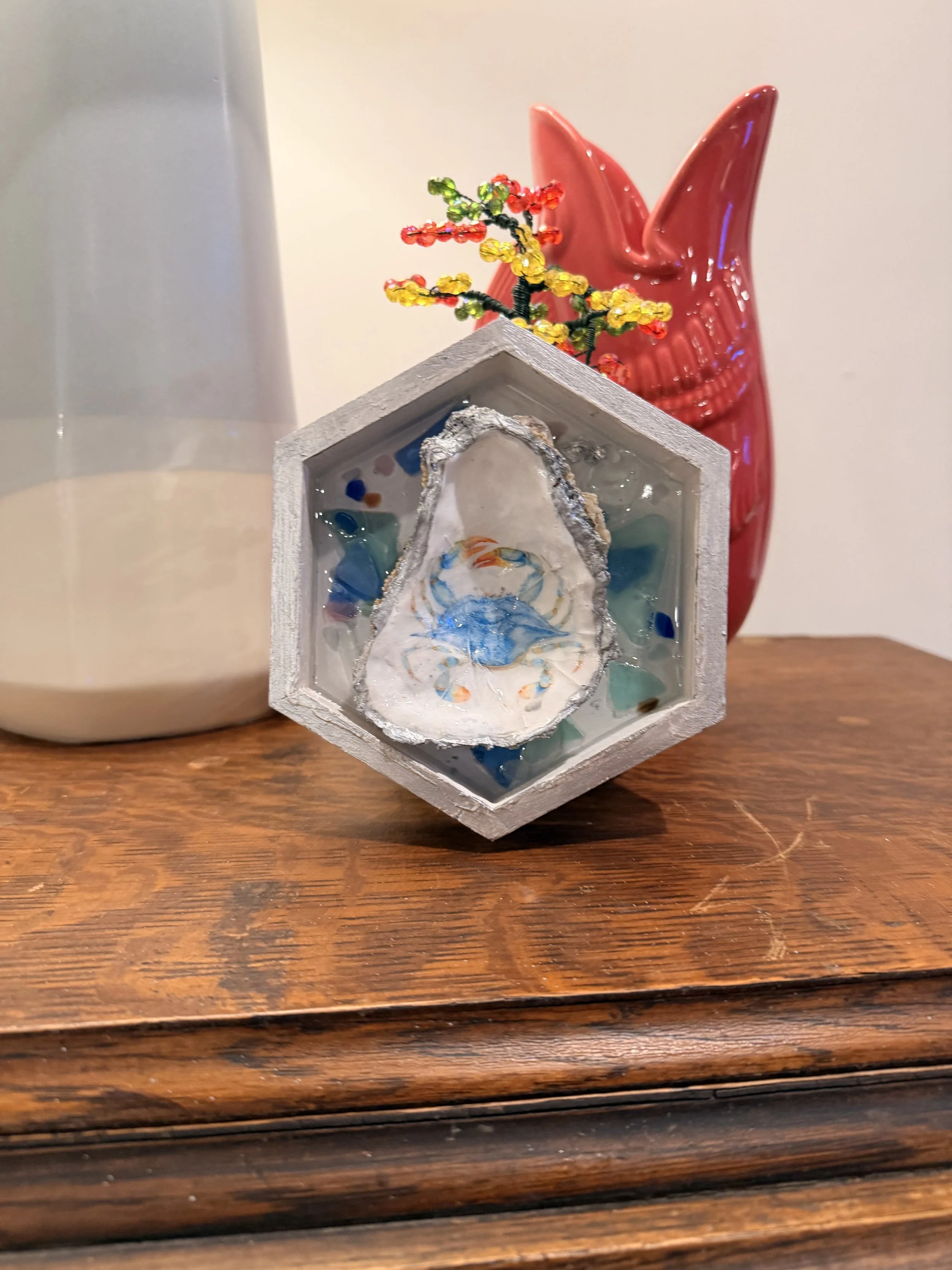 Elegant Coastal Oyster Shell Decor (Copy)
