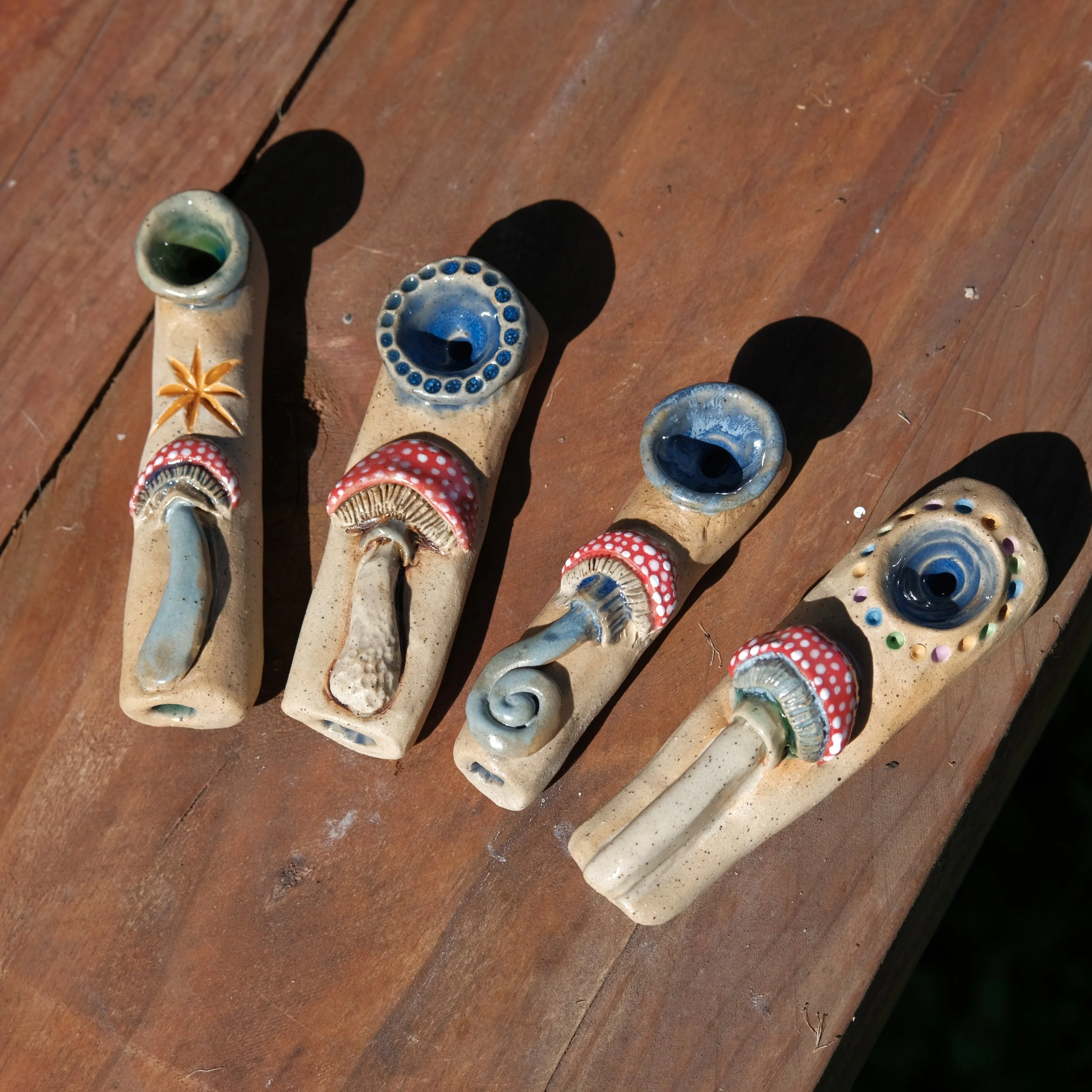 Mushroom Sculptural Pipes